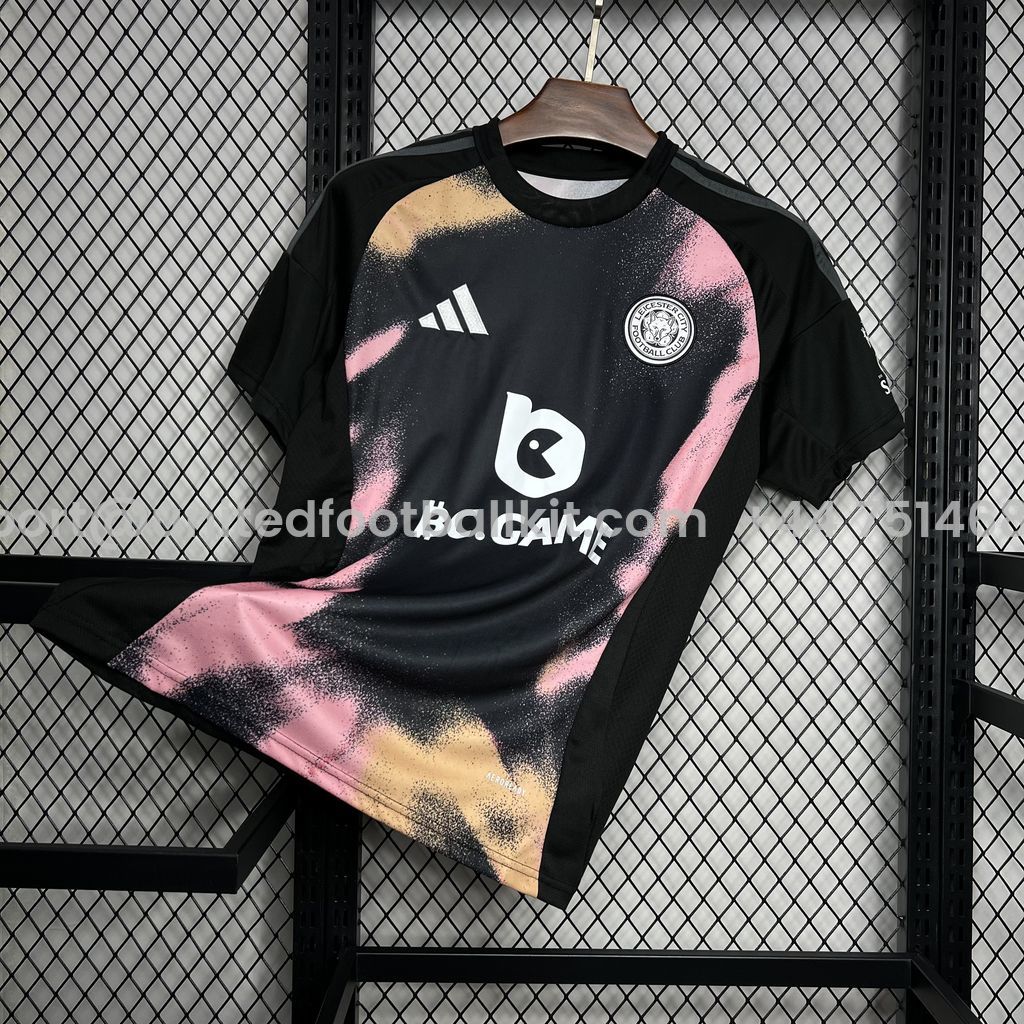 Unitedfootballkit.com | Leicester City 24-25 Away Jersey - Fans Version -Customize Name, Number and Patch | Worldwide Shipping