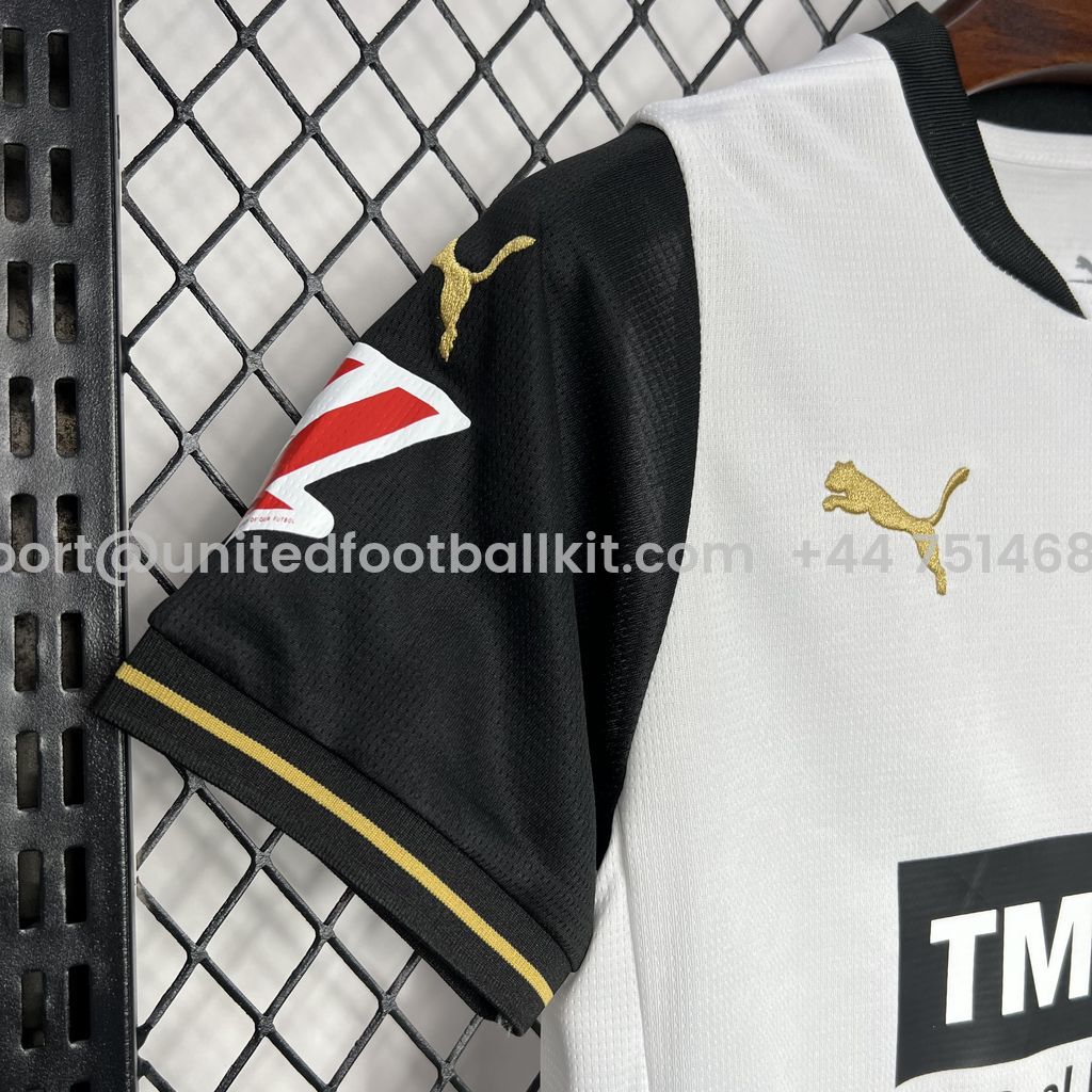 Unitedfootballkit.com | Valencia 24-25 Home Stadium Kids Kit -Customize Name, Number and Patch | Worldwide Shipping