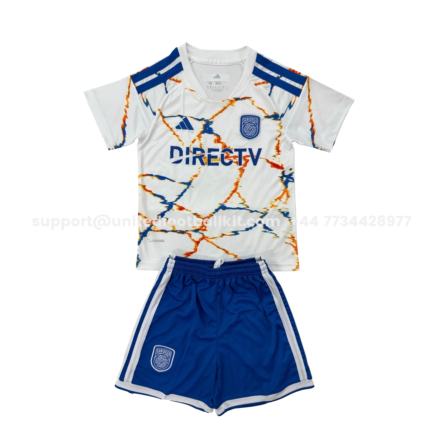 Unitedfootballkit.com | San Diego 2026 Away Men's Adult Jersey Set - Fans Version -Customize Name, Number and Patch | Worldwide Shipping