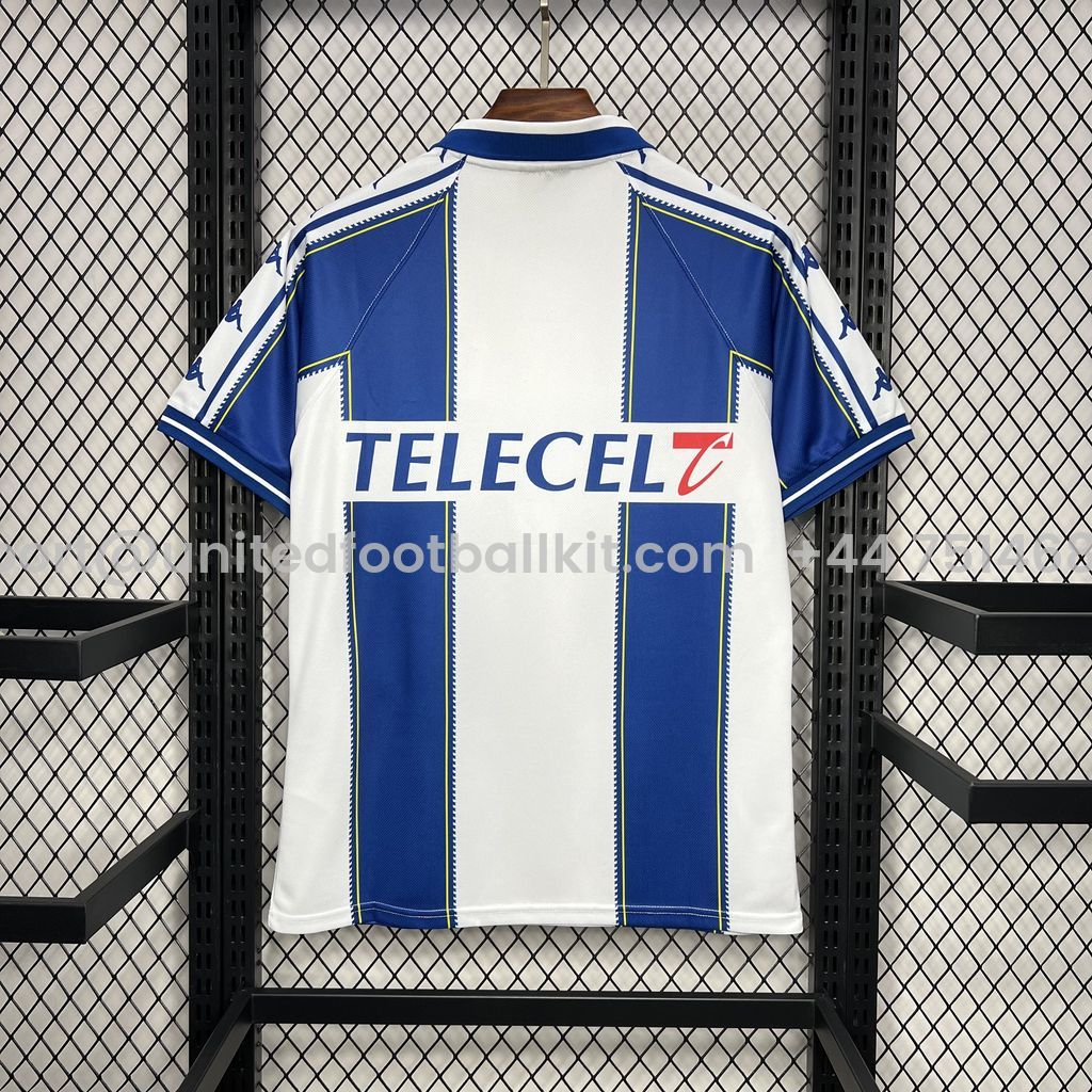 Unitedfootballkit.com | Retro Porto 1997-99 Home Stadium Jersey -Customize Name, Number and Patch | Worldwide Shipping