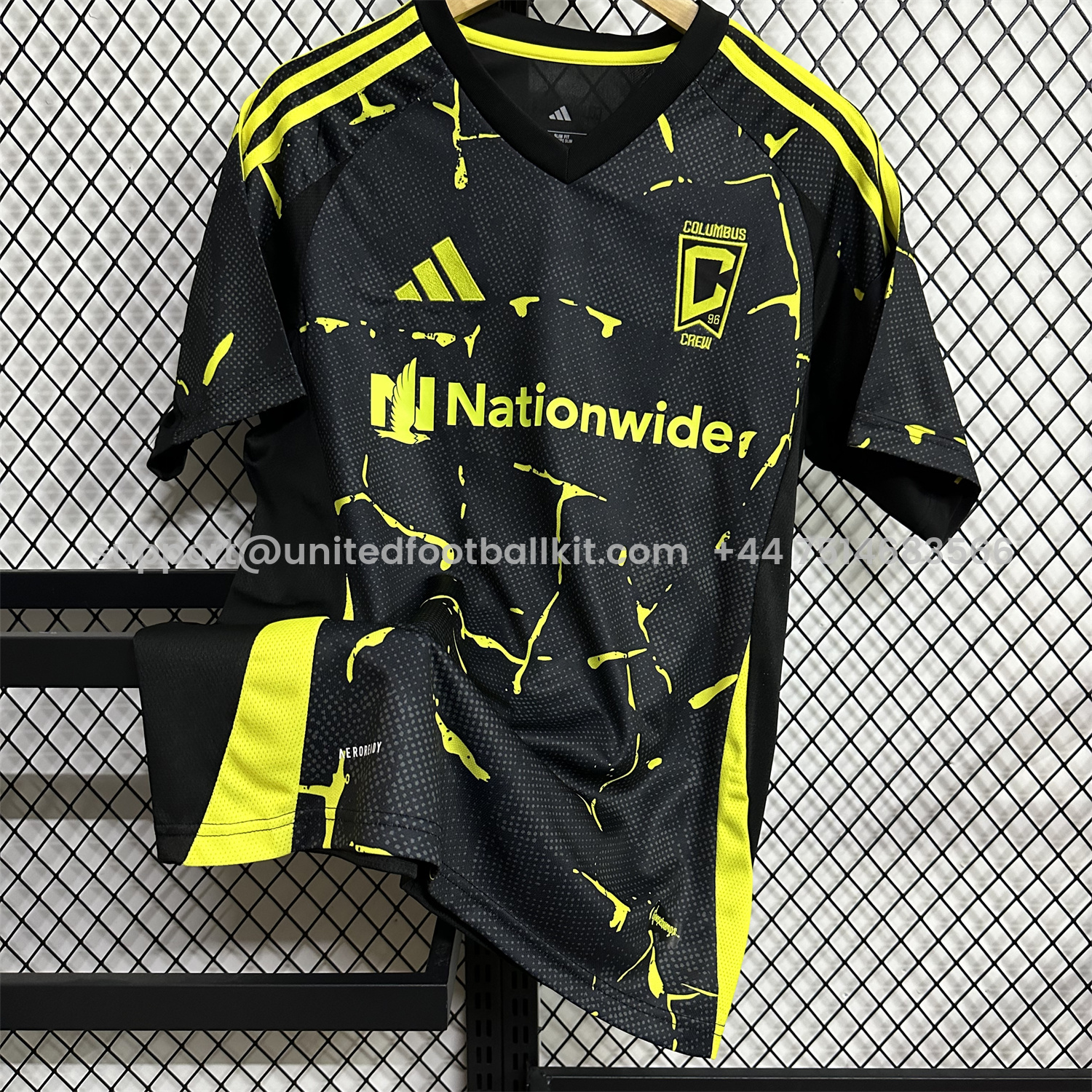 Unitedfootballkit.com | Columbus Crew 2025 Away Jersey - Fans Version -Customize Name, Number and Patch | Worldwide Shipping