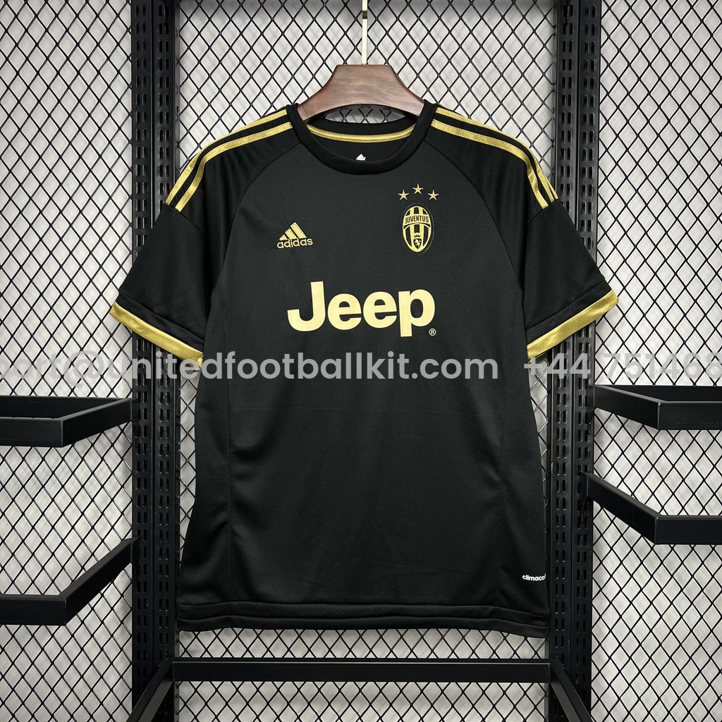 Unitedfootballkit.com | Retro Juventus 2015-16 Thrid Jersey -Customize Name, Number and Patch | Worldwide Shipping