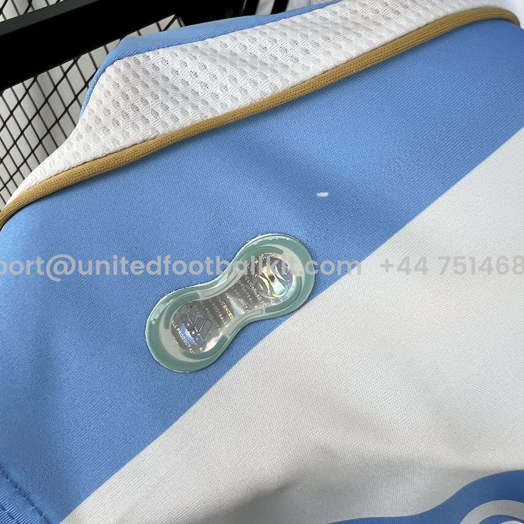 Unitedfootballkit.com | Retro Argentina 2006 Home Long Sleeves Jersey -Customize Name, Number and Patch | Worldwide Shipping