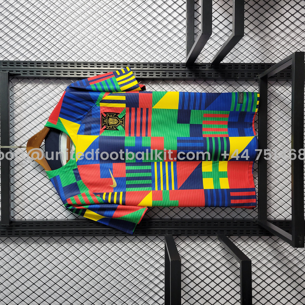 Unitedfootballkit.com | Portugal 2022 World Cup Pre-Match Jersey - Fans Version -Customize Name, Number and Patch | Worldwide Shipping