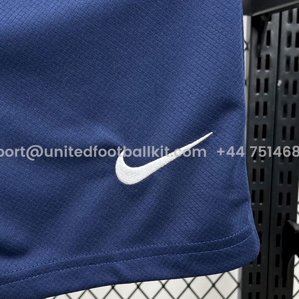 Unitedfootballkit.com | Paris Saint-Germain PSG 25-26 Home Kids Kit -Customize Name, Number and Patch | Worldwide Shipping