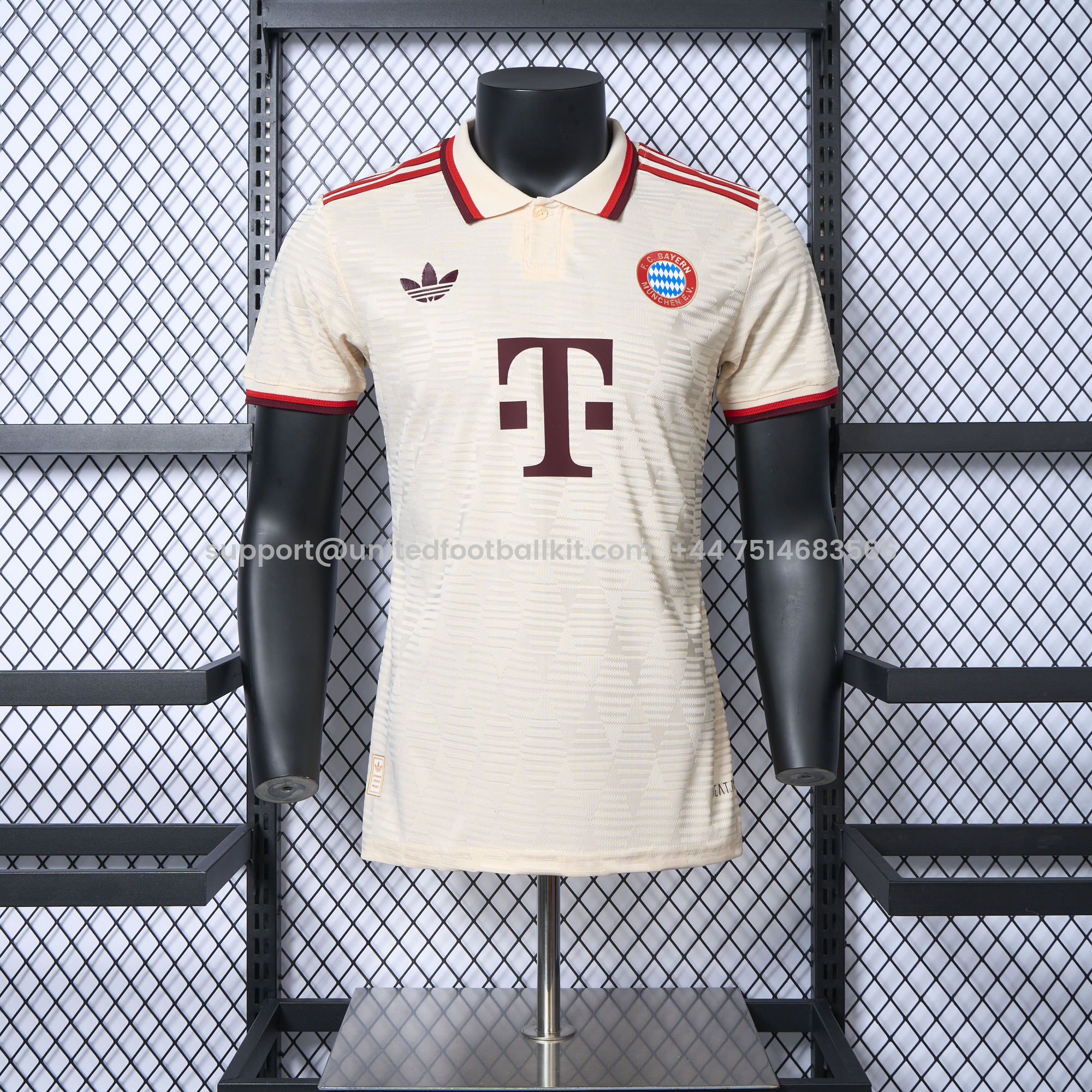 Unitedfootballkit.com | Bayern Munich 24-25 Third Jersey - Player Version -Customize Name, Number and Patch | Worldwide Shipping