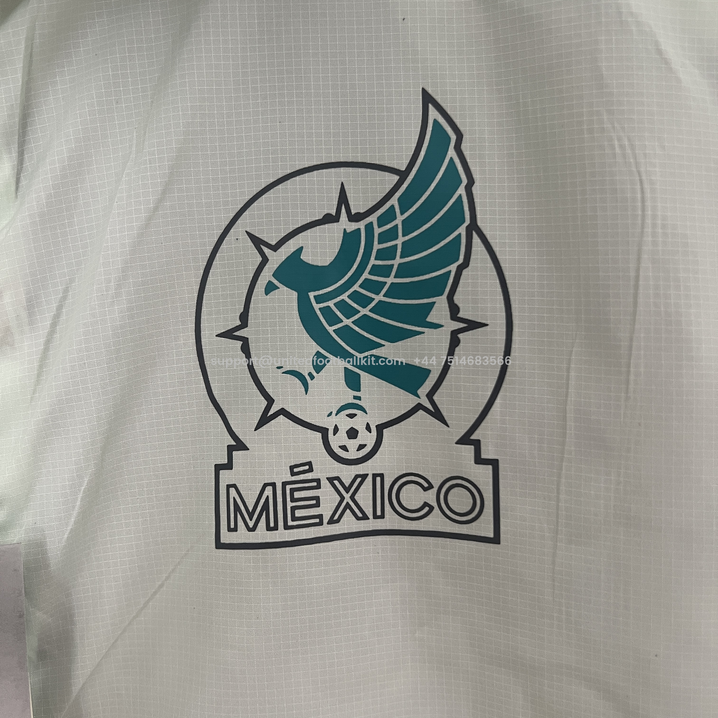 Unitedfootballkit.com | Mexico 2024 Double Sided Reversible Windbreaker - Red & Grey -Customize Name, Number and Patch | Worldwide Shipping