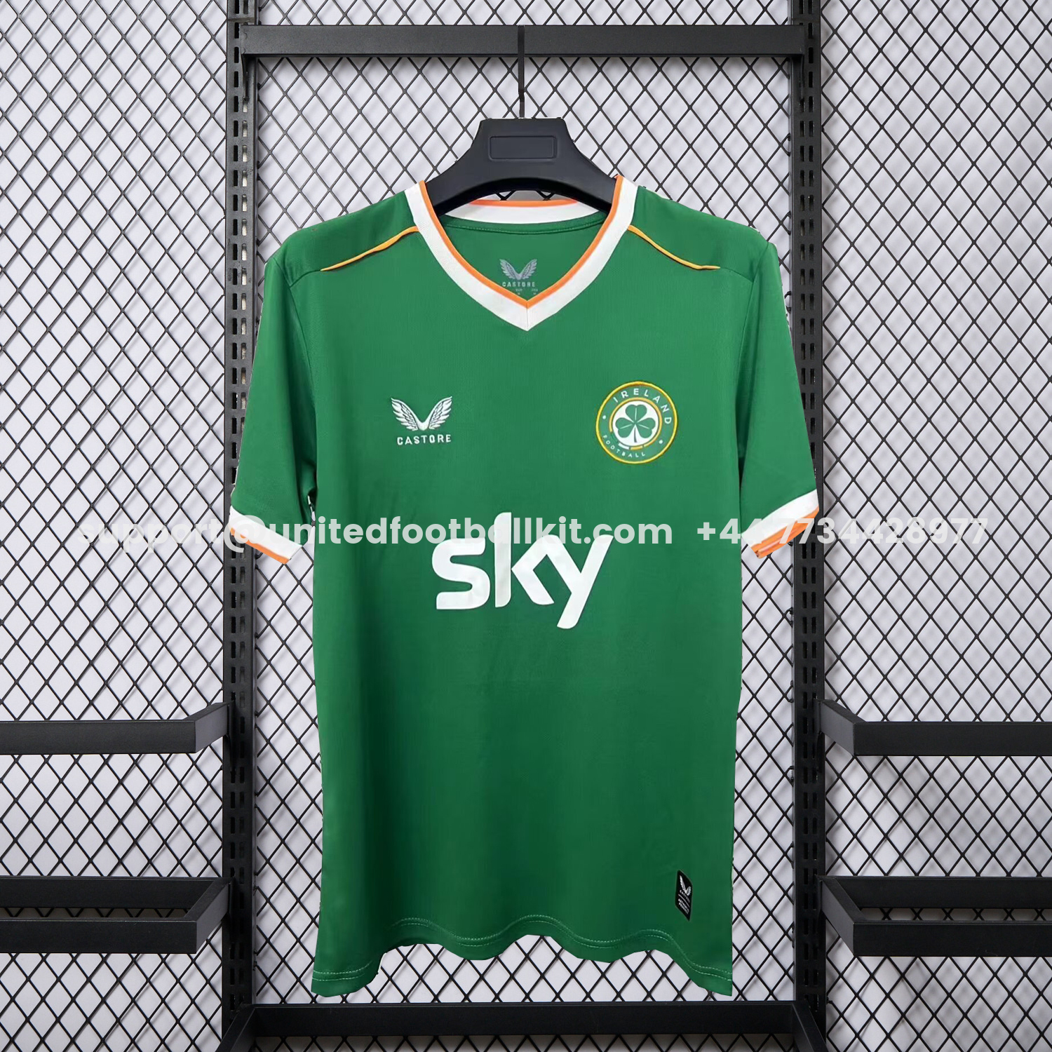 Unitedfootballkit.com | Ireland 2026 Home Jersey - Fans Version -Customize Name, Number and Patch | Worldwide Shipping