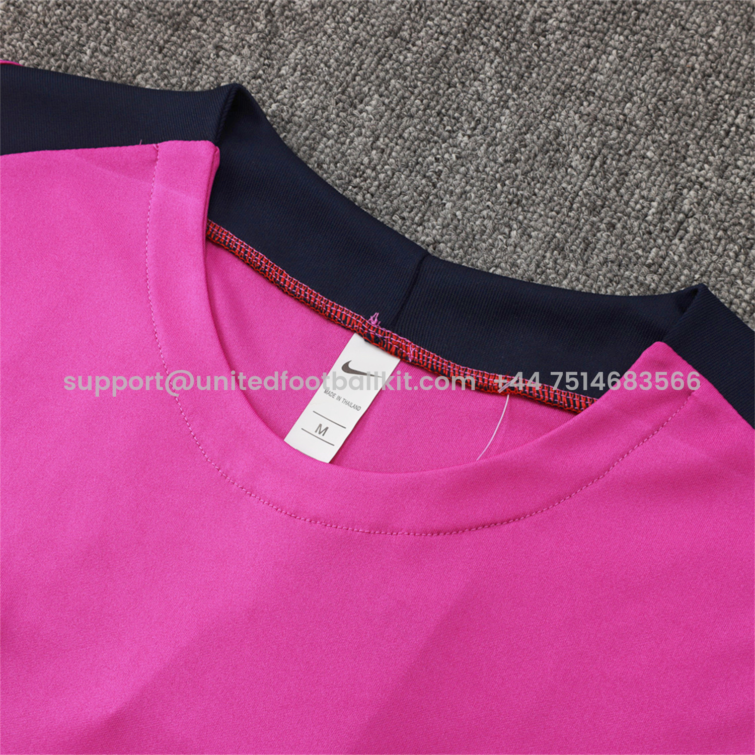 Unitedfootballkit.com | Barcelona 25-26 Vest Training Set - Purple Pink Vest and Black Shorts -Customize Name, Number and Patch | Worldwide Shipping