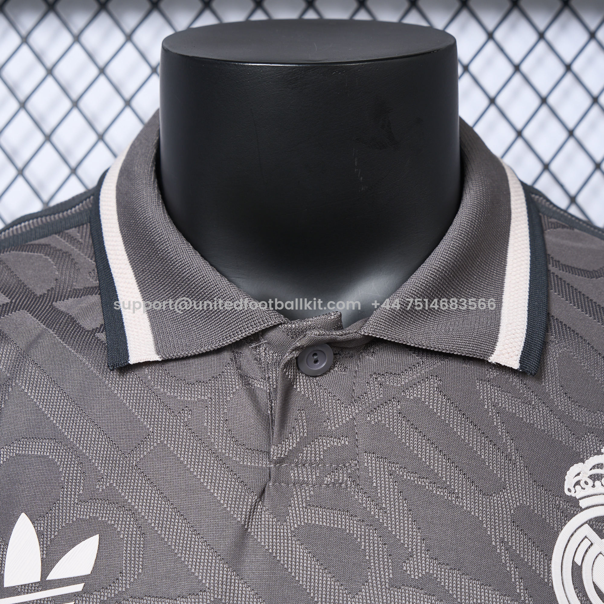 Unitedfootballkit.com | Real Madrid 24-25 Third Jersey - Player Version -Customize Name, Number and Patch | Worldwide Shipping