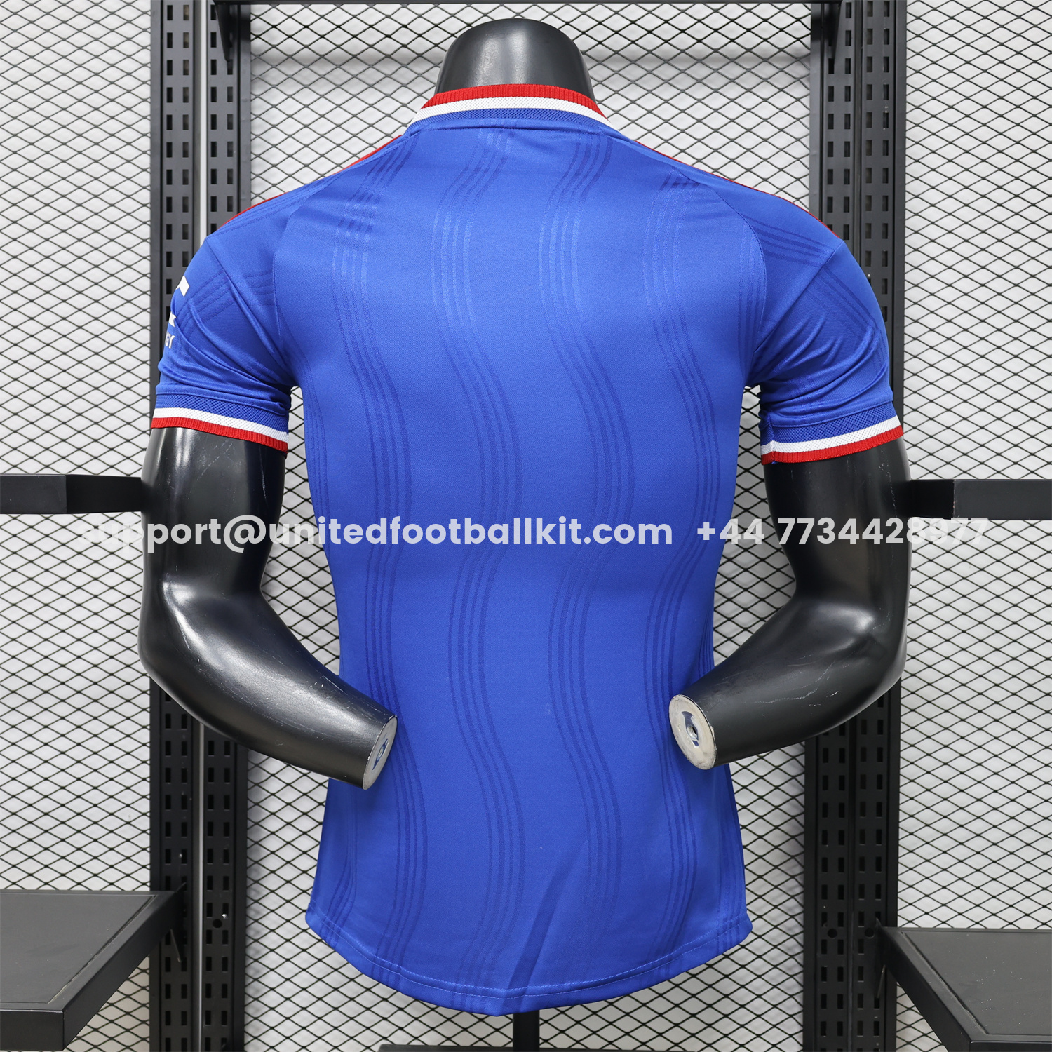Unitedfootballkit.com | Manchester United 26-27 Snapdragon Blue Special Jersey - Player Version -Customize Name, Number and Patch | Worldwide Shipping