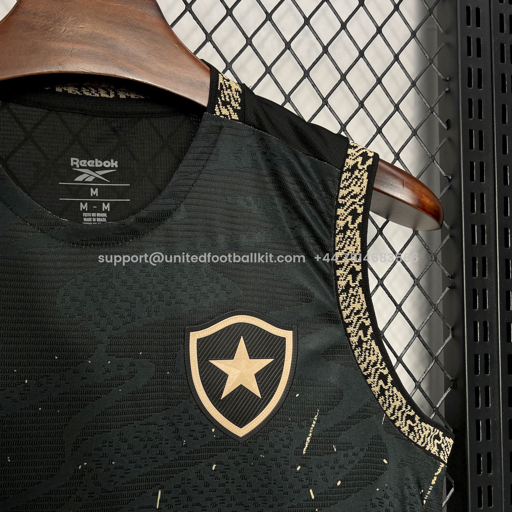 Unitedfootballkit.com | Botafogo 2024 Away Unsponsored Tank Top - Fans Version -Customize Name, Number and Patch | Worldwide Shipping