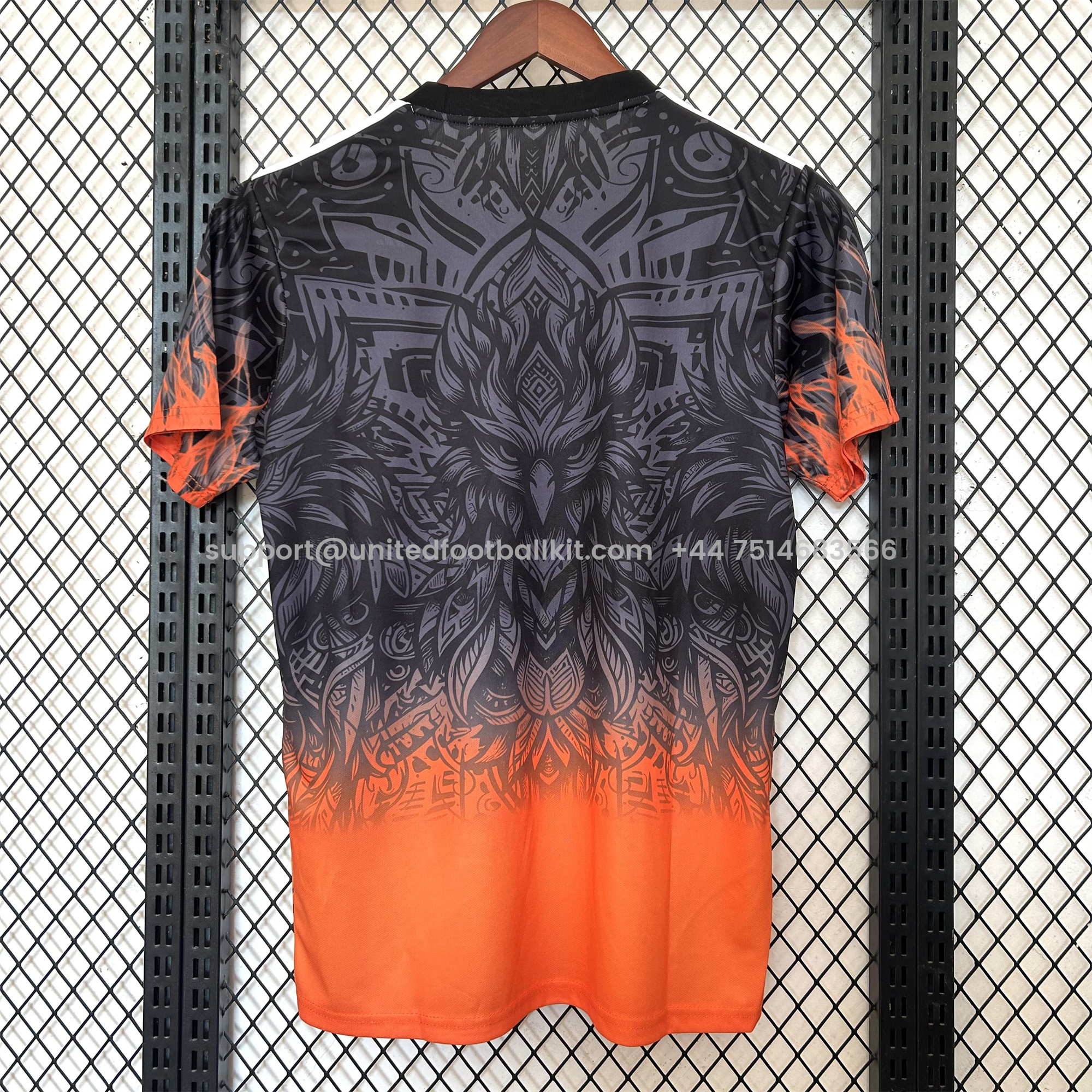 Unitedfootballkit.com | Liver.pool 24-25 Orange Fire Phoenix Special Edition Jersey - Fans Version -Customize Name, Number and Patch | Worldwide Shipping