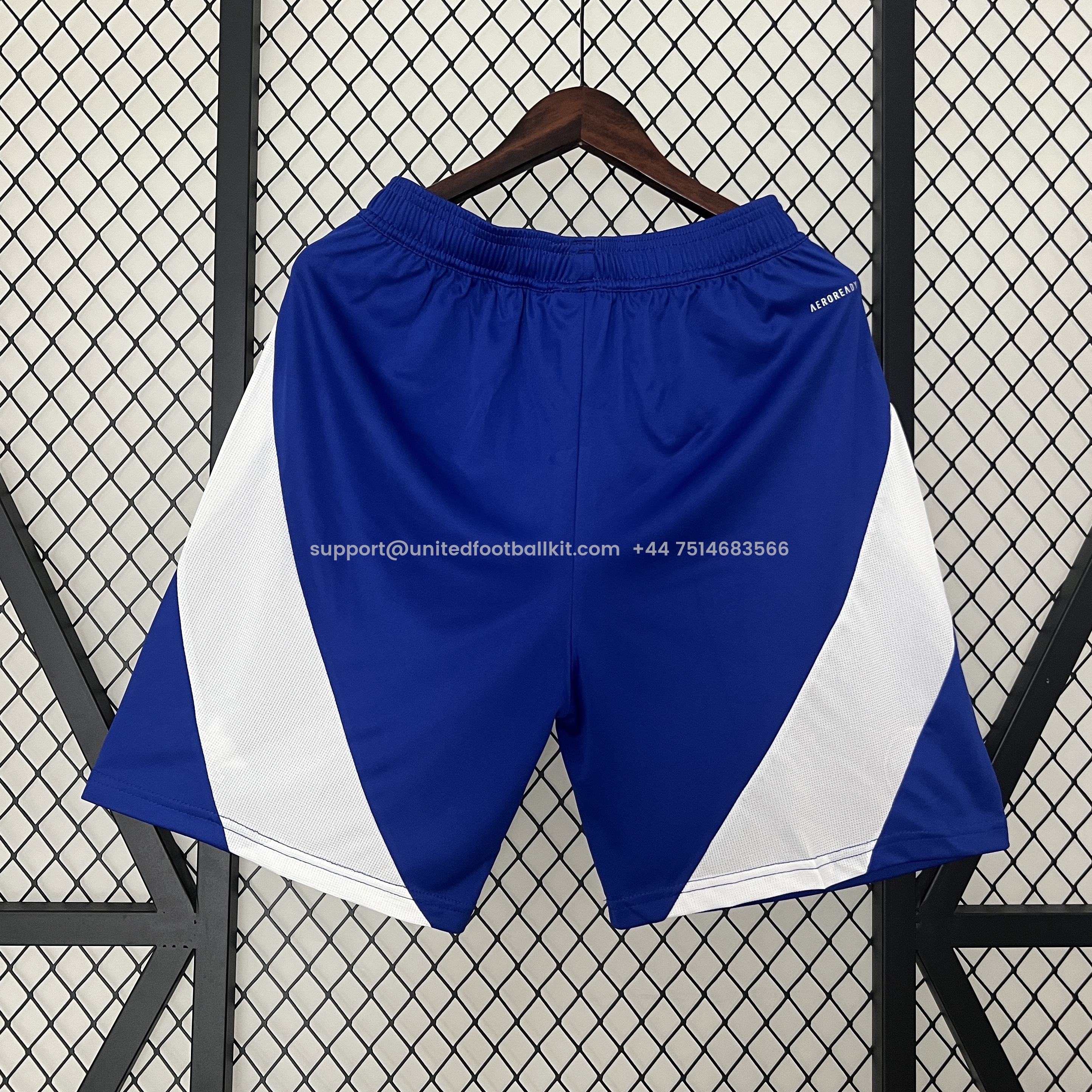 Unitedfootballkit.com | Chile 2024 Home Shorts - Fans Version -Customize Name, Number and Patch | Worldwide Shipping