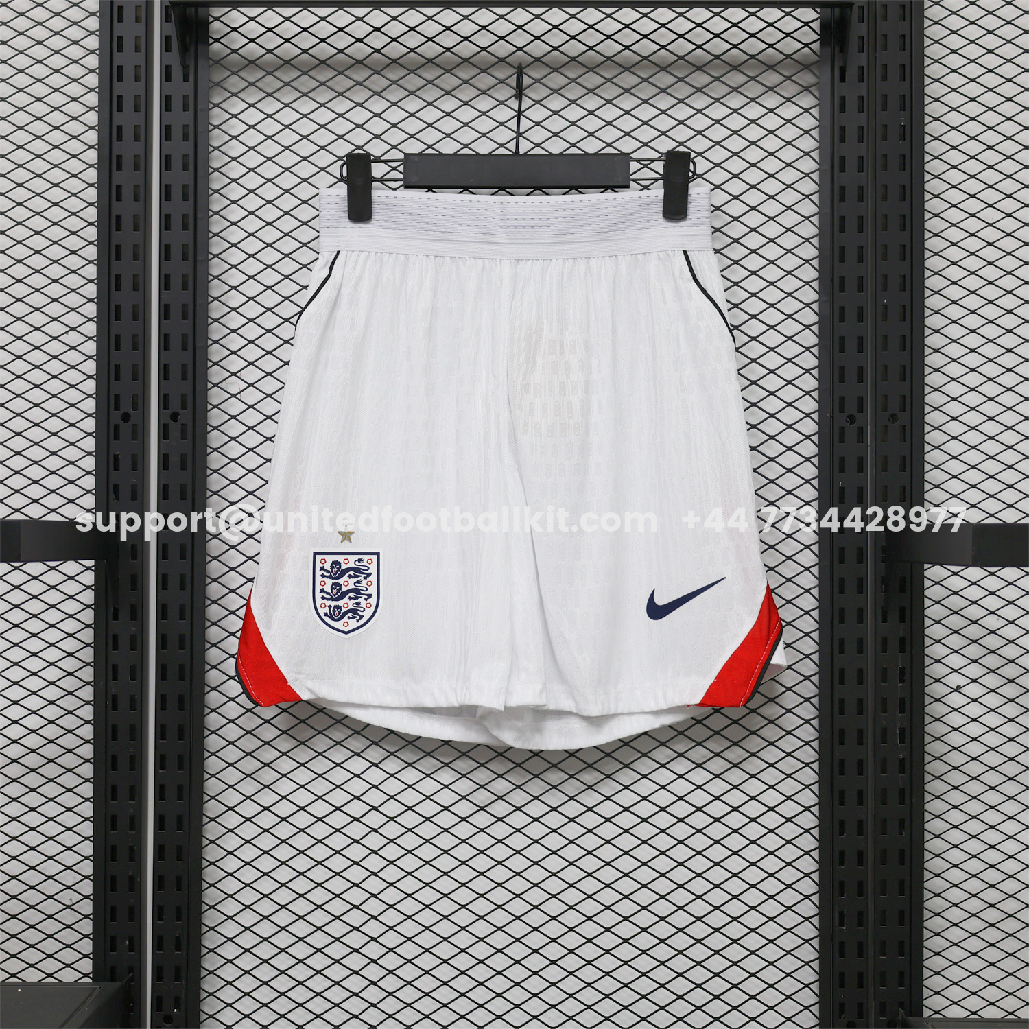 England 2026 Home Shorts - Player Version:football jersey mysite: unitedjerseyfootball 邓江浪:football