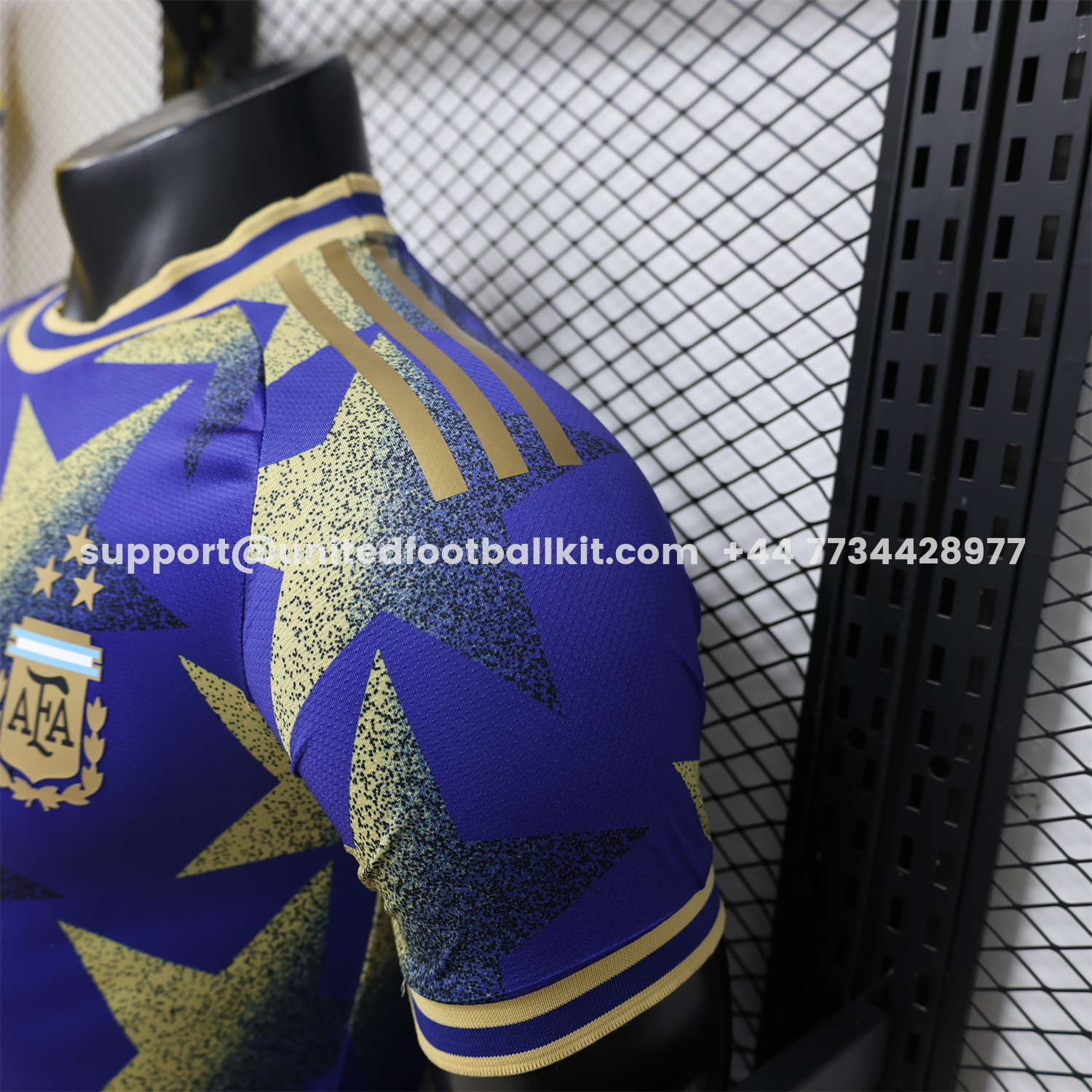 Unitedfootballkit.com | Argentina 2026 Yellow Stars Purple Special Jersey - Player Version -Customize Name, Number and Patch | Worldwide Shipping