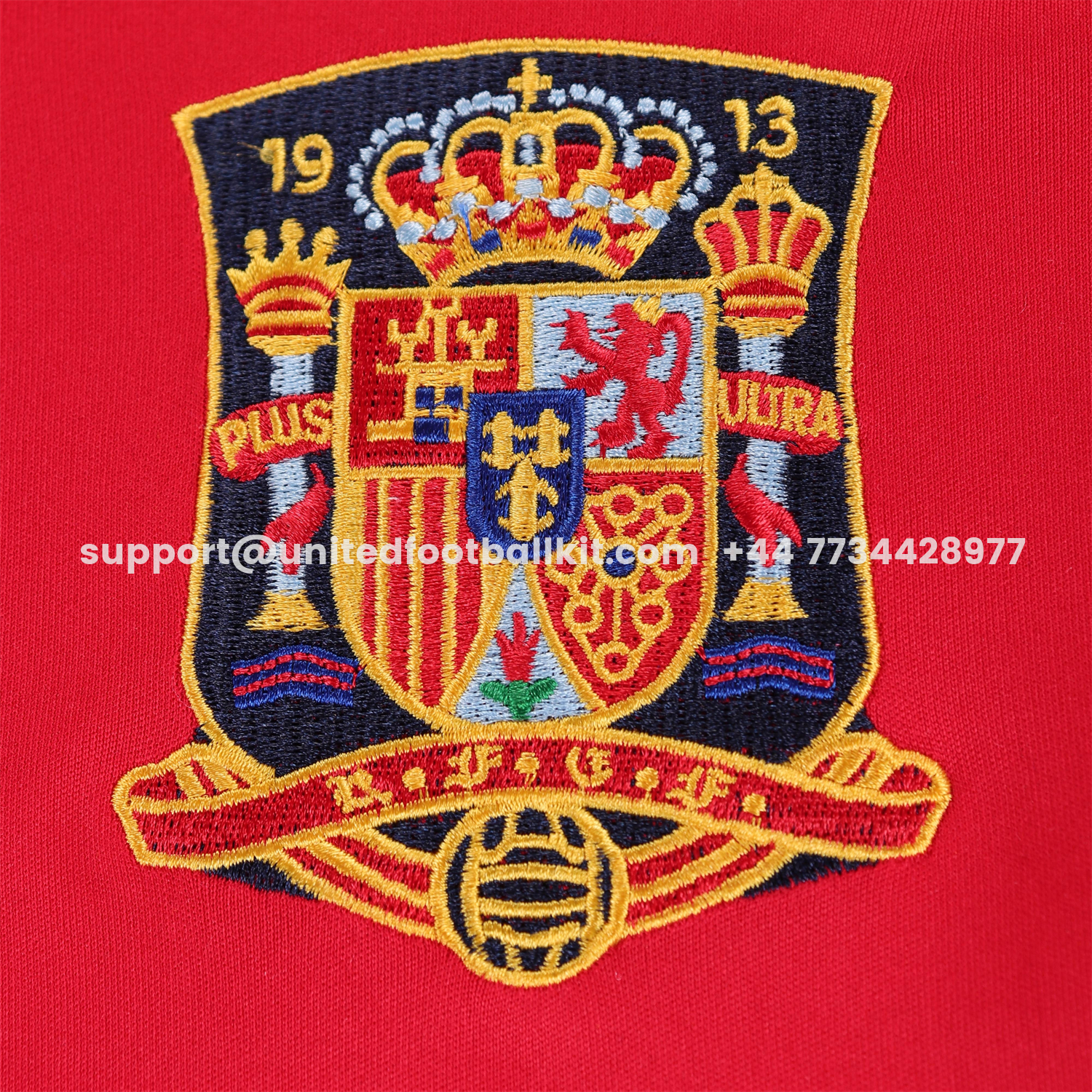 Unitedfootballkit.com | Retro Spain 2008 Home Kids Kit -Customize Name, Number and Patch | Worldwide Shipping