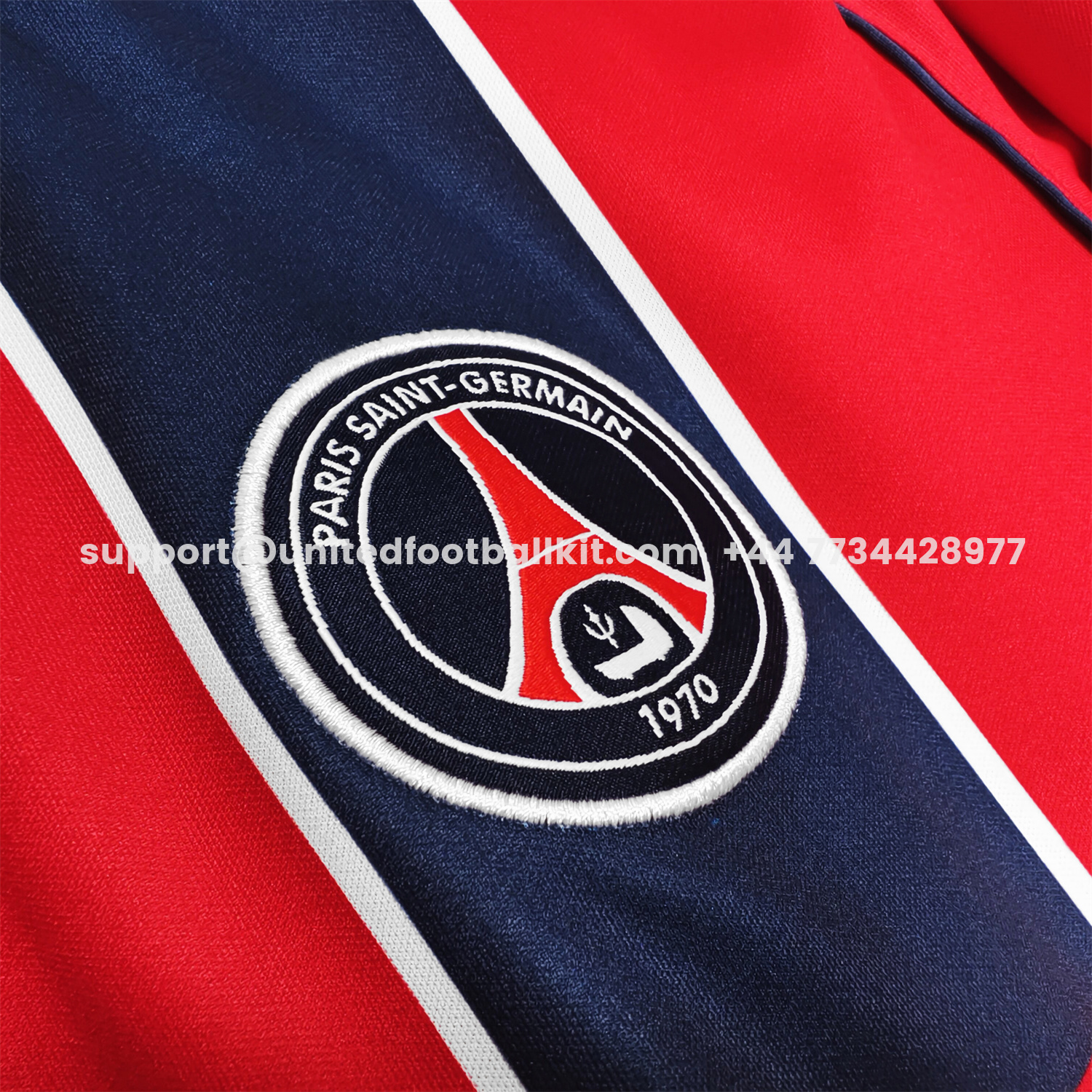 Unitedfootballkit.com | Retro Paris Saint-Germain PSG 2004-05 Away Jersey -Customize Name, Number and Patch | Worldwide Shipping