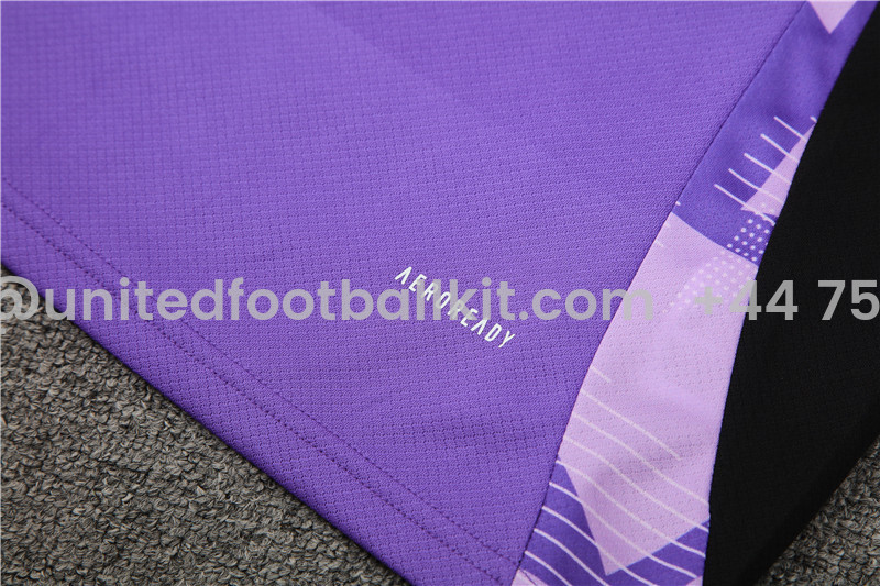 Unitedfootballkit.com | Germany 2024 Short-Sleeve Training Set - Purple -Customize Name, Number and Patch | Worldwide Shipping