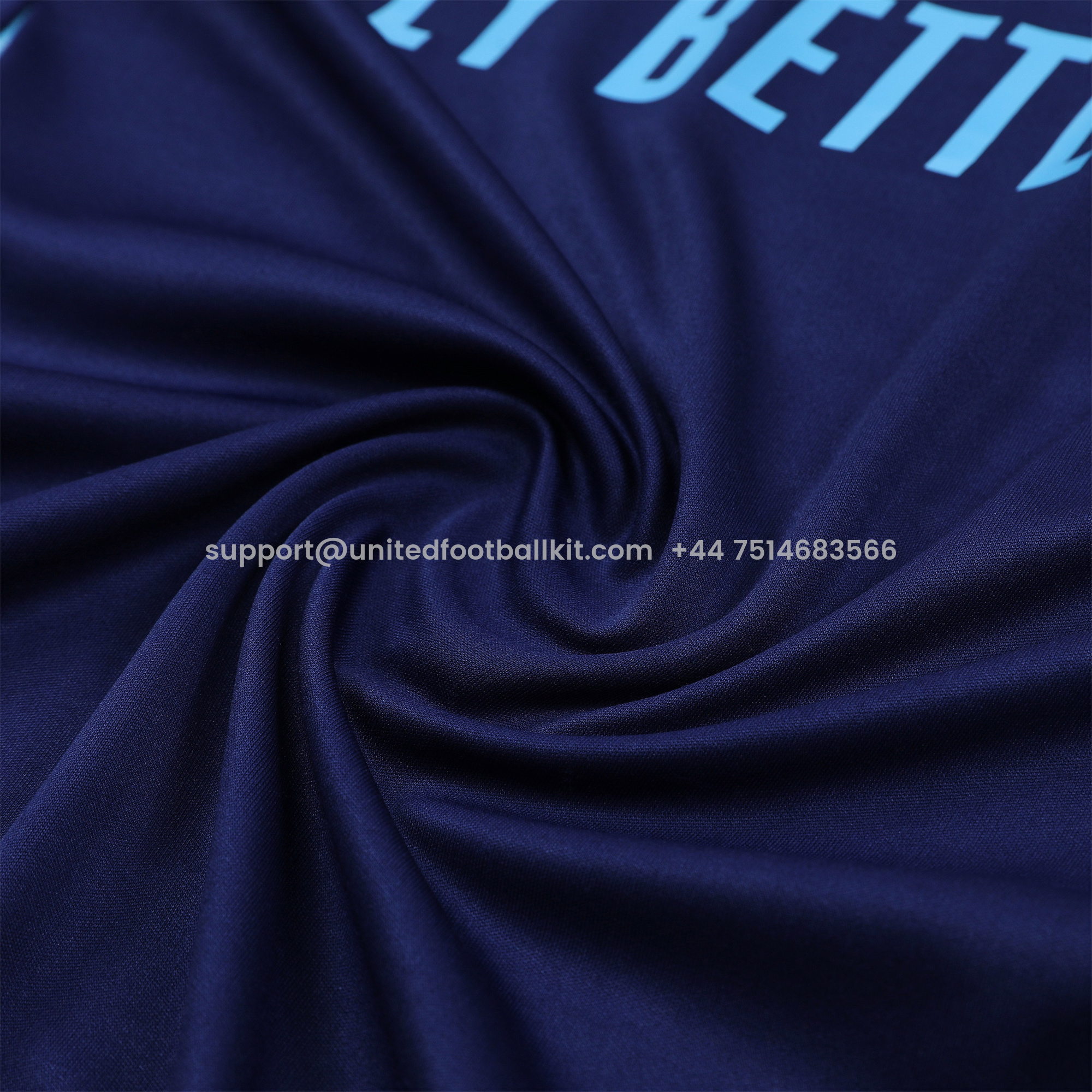 Unitedfootballkit.com | Arsenal 24-25 Vest Training Set - Blue -Customize Name, Number and Patch | Worldwide Shipping