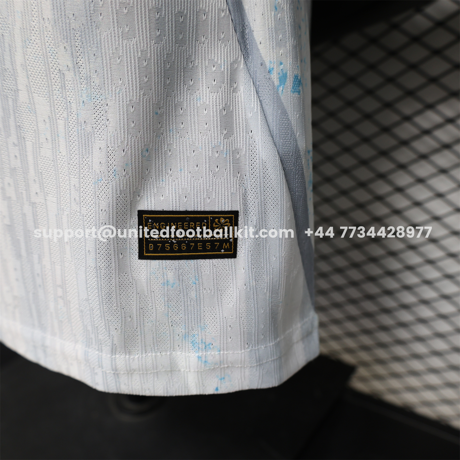 Unitedfootballkit.com | Uruguay 2026 White With Blue Special Jersey - Player Version -Customize Name, Number and Patch | Worldwide Shipping
