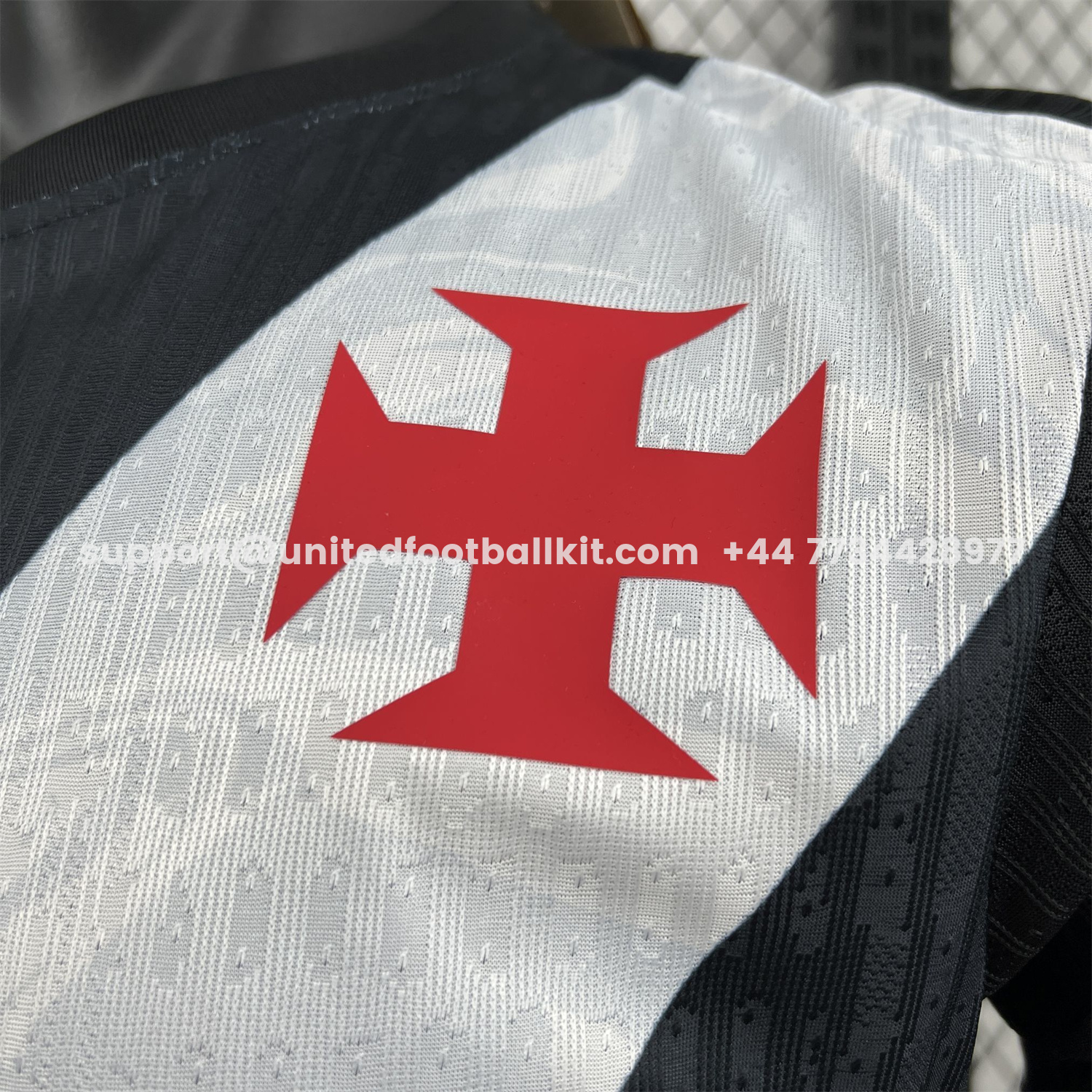 Unitedfootballkit.com | Vasco Da Gama 26-27 Home Jersey - Player Version -Customize Name, Number and Patch | Worldwide Shipping