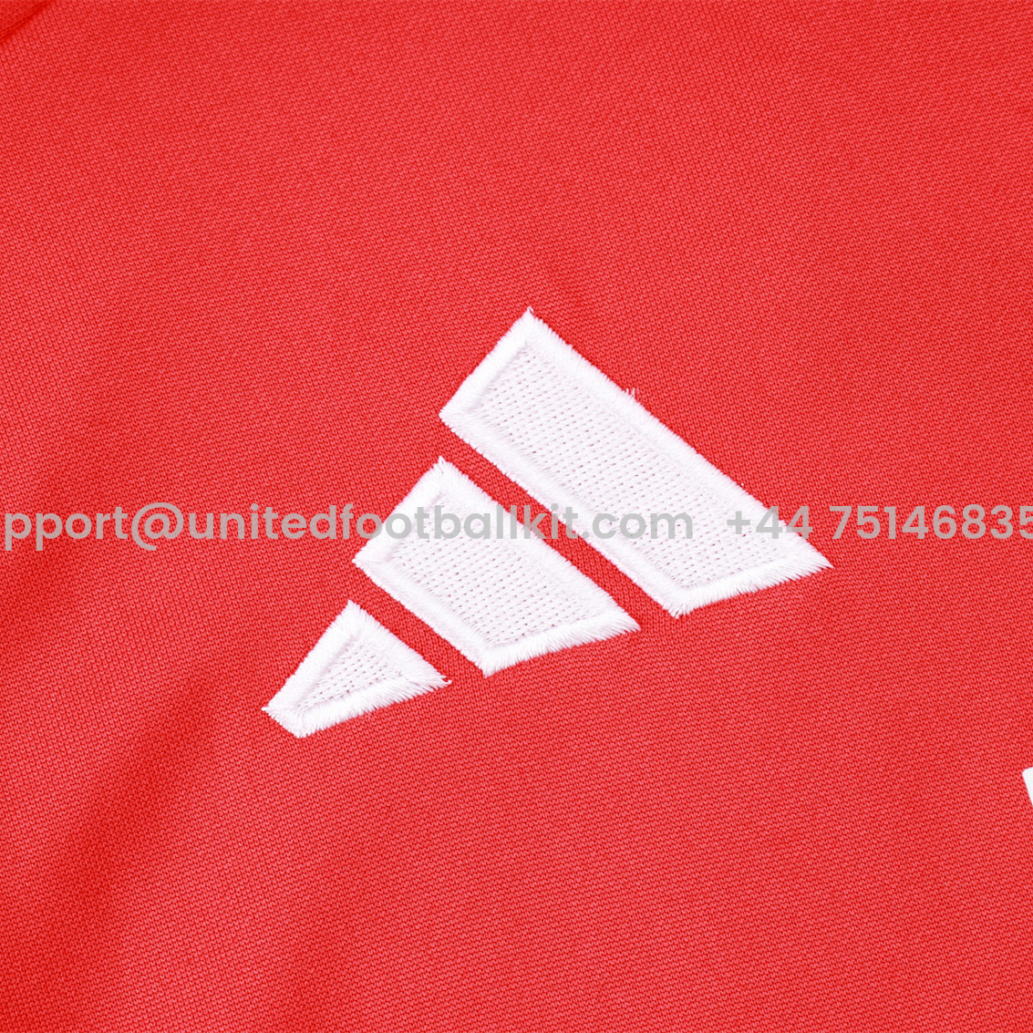Unitedfootballkit.com | Bayern Munich 24-25 Long Sleeve Training Set with Big Logo - Red -Customize Name, Number and Patch | Worldwide Shipping