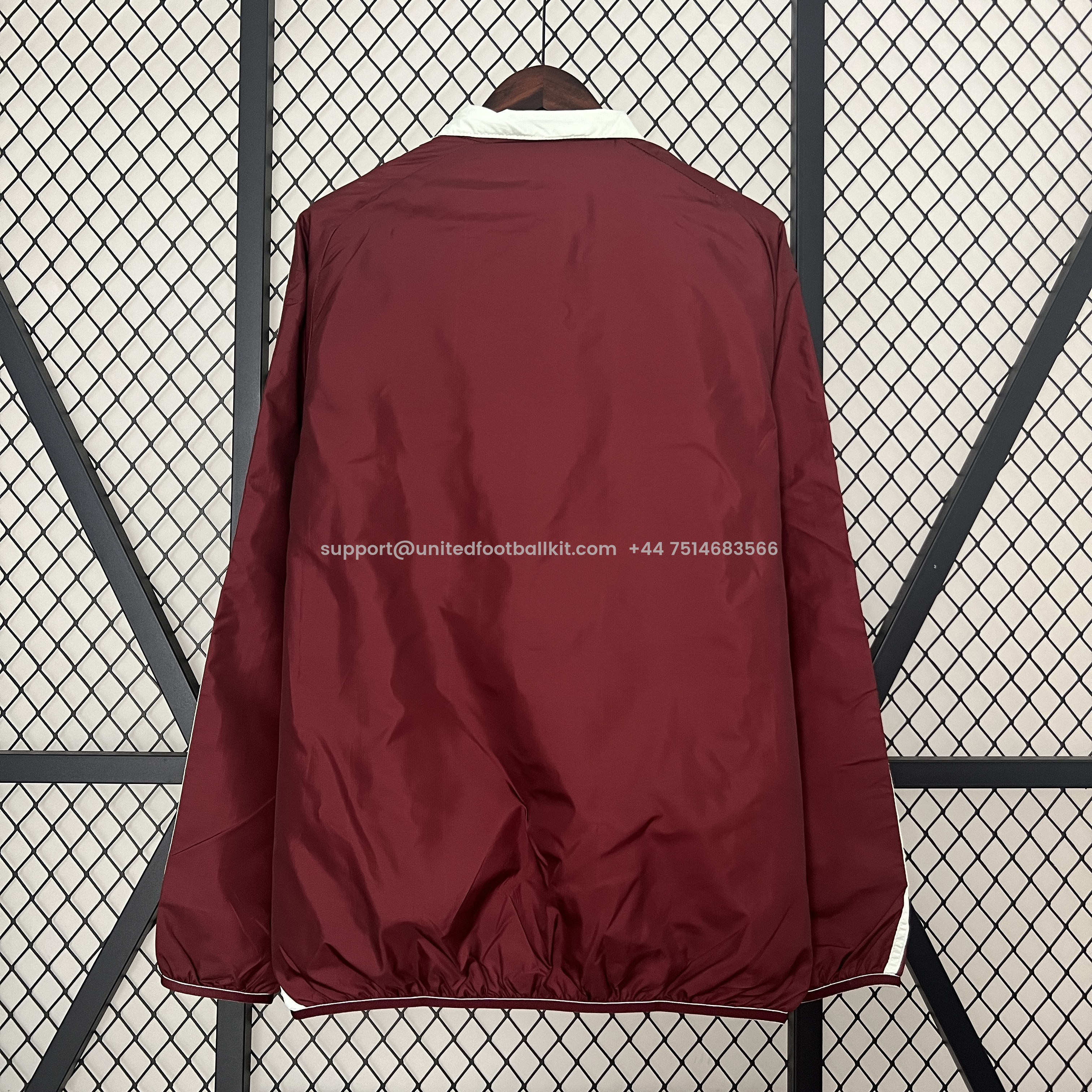 Unitedfootballkit.com | Mexico 2024 Double Sided Reversible Windbreaker - Red & Grey -Customize Name, Number and Patch | Worldwide Shipping