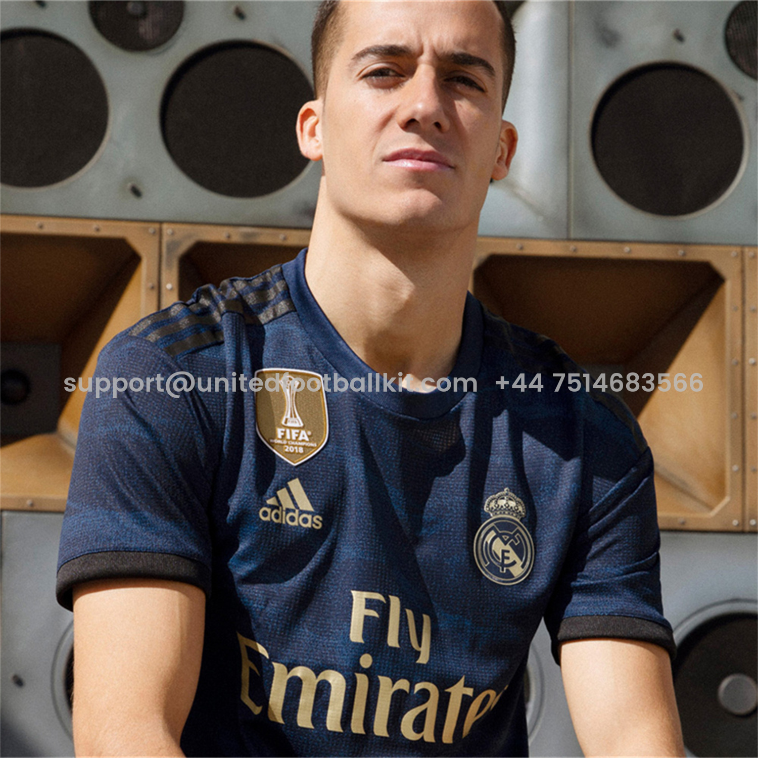 Unitedfootballkit.com | Retro Real Madrid 2019-20 Away Jersey - Player Version -Customize Name, Number and Patch | Worldwide Shipping