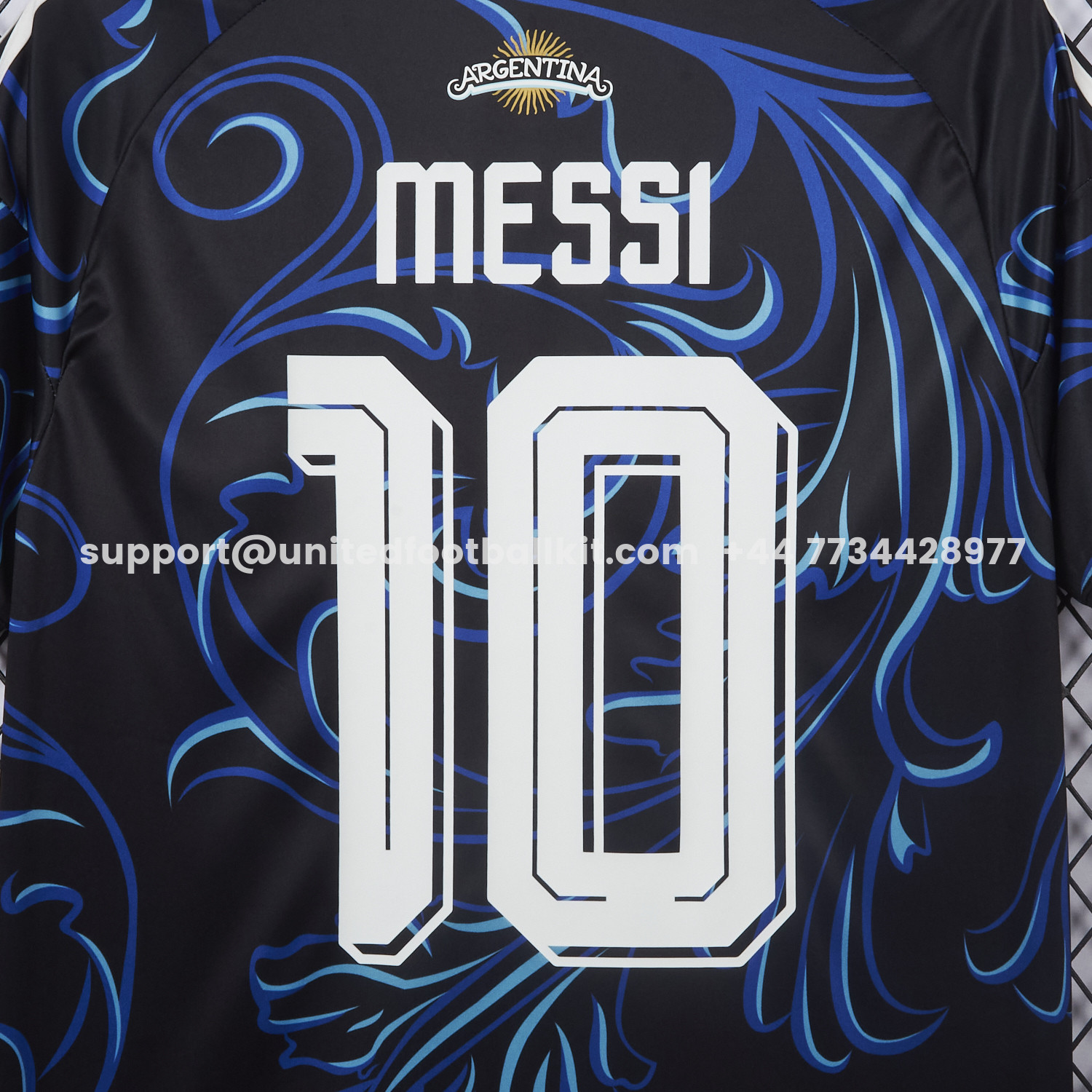 Unitedfootballkit.com | Argentina 2026 Away Deep Blue Jersey - Fans Version -Customize Name, Number and Patch | Worldwide Shipping
