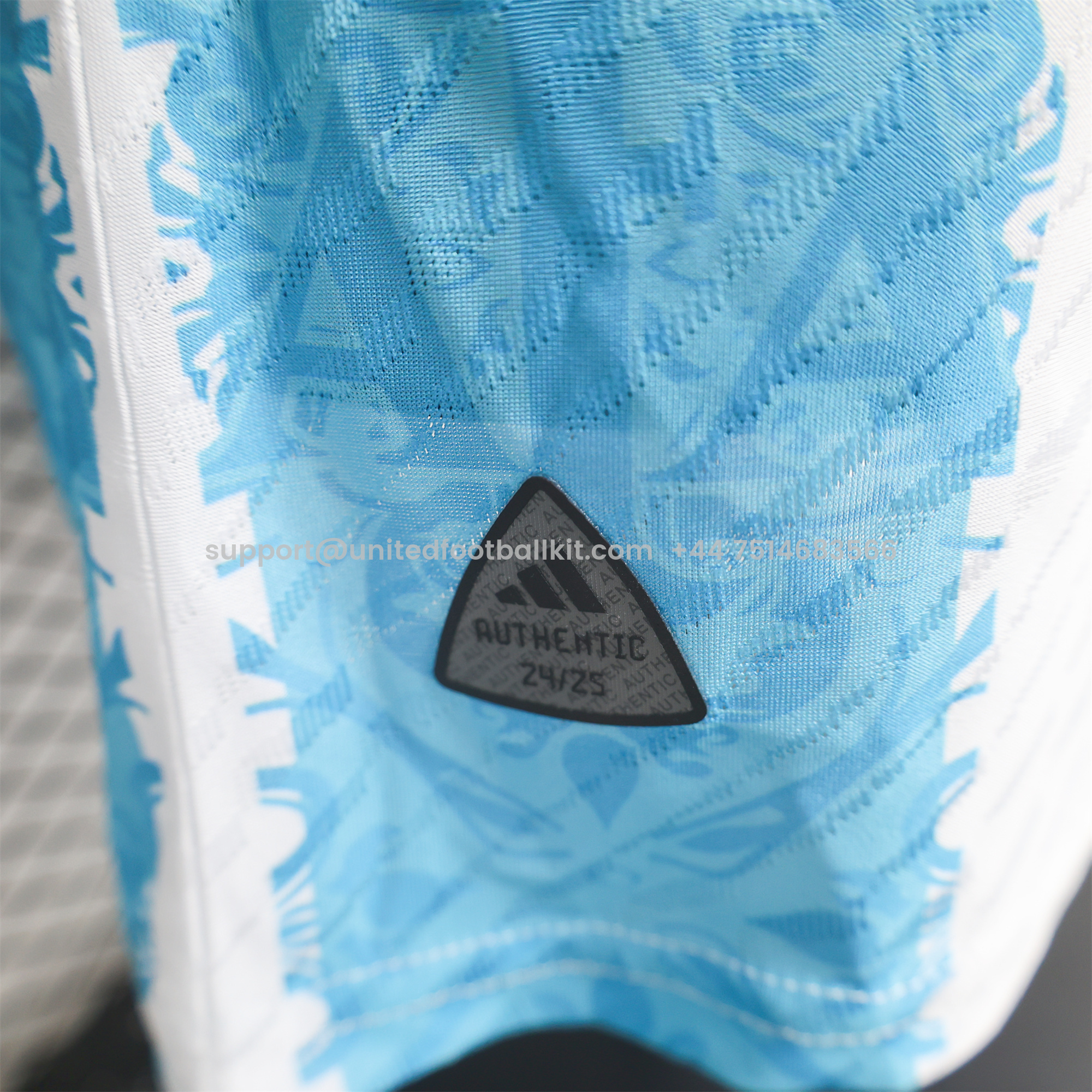 Unitedfootballkit.com | Argentina 2024 Blue and White Stripes Special Edition Jersey - Player Version -Customize Name, Number and Patch | Worldwide Shipping