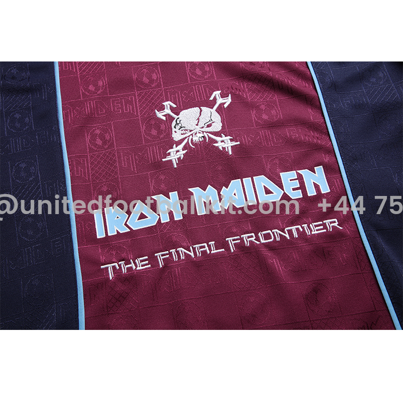 Unitedfootballkit.com | Retro Iron Maiden 2011 Away Jersey -Customize Name, Number and Patch | Worldwide Shipping