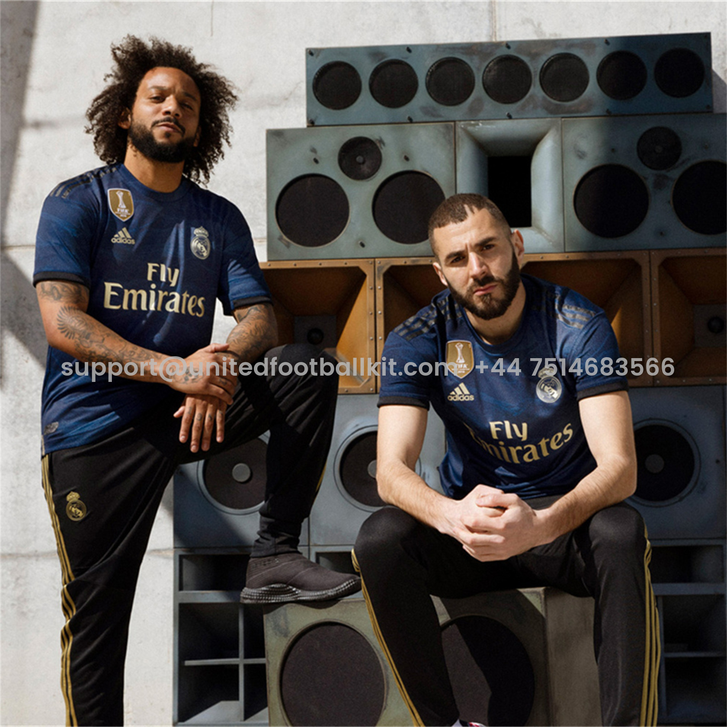 Unitedfootballkit.com | Retro Real Madrid 2019-20 Away Jersey - Player Version -Customize Name, Number and Patch | Worldwide Shipping