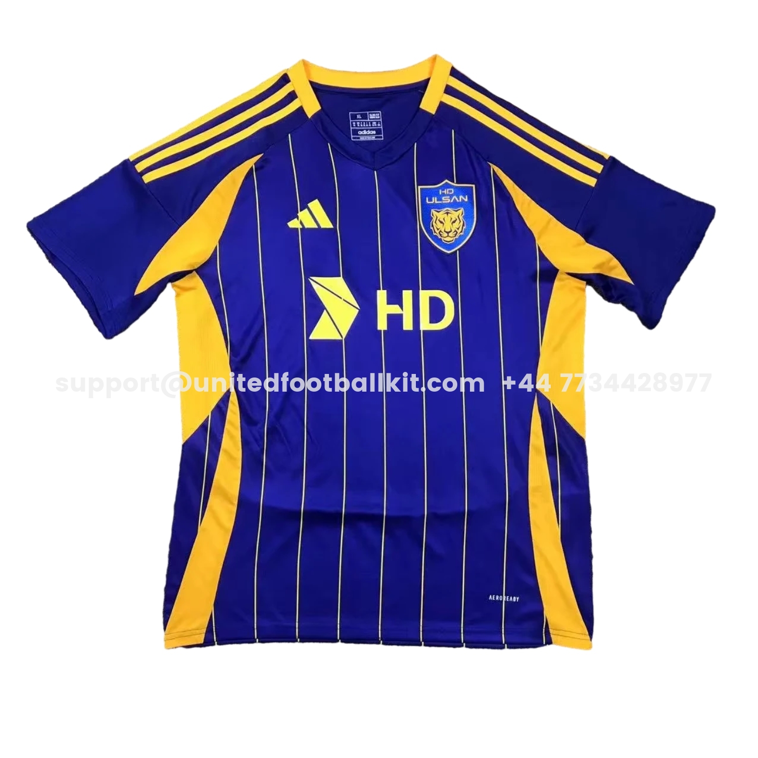 Unitedfootballkit.com | Ulsan HD 25-26 Home Jersey - Fans Version -Customize Name, Number and Patch | Worldwide Shipping
