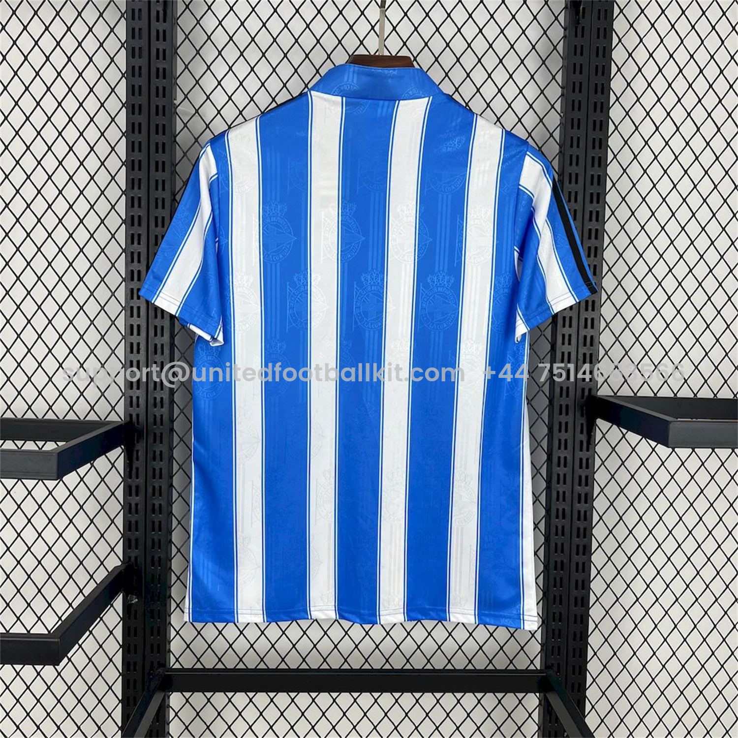Unitedfootballkit.com | Retro Deportivo de La Coruña 1997-98 Home Jersey -Customize Name, Number and Patch | Worldwide Shipping