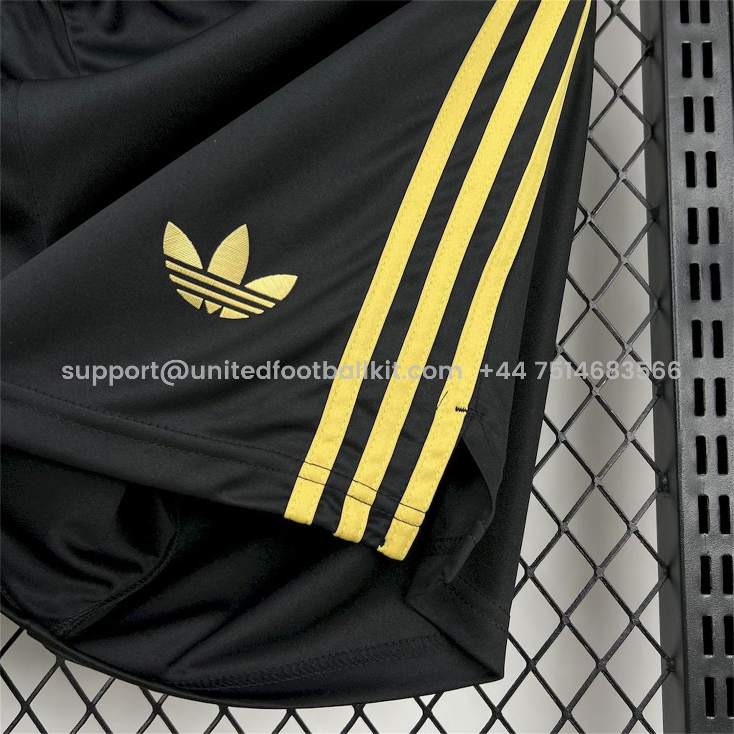 Unitedfootballkit.com | Mexico 2025 Gold Cup Black Shorts - Fans Version -Customize Name, Number and Patch | Worldwide Shipping