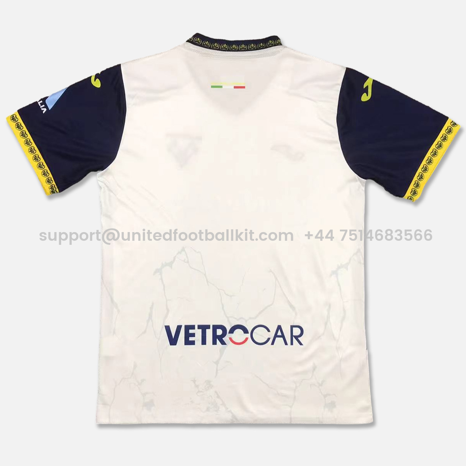 Unitedfootballkit.com | Hellas Verona 24-25 Away Jersey - Fans Version -Customize Name, Number and Patch | Worldwide Shipping