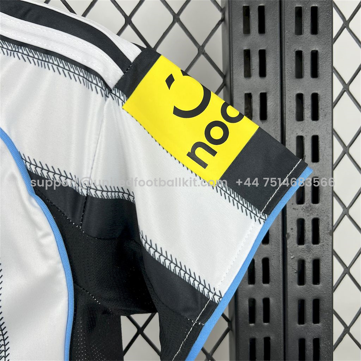 Unitedfootballkit.com | Newcastle United 25-26 Home Kids Kit -Customize Name, Number and Patch | Worldwide Shipping