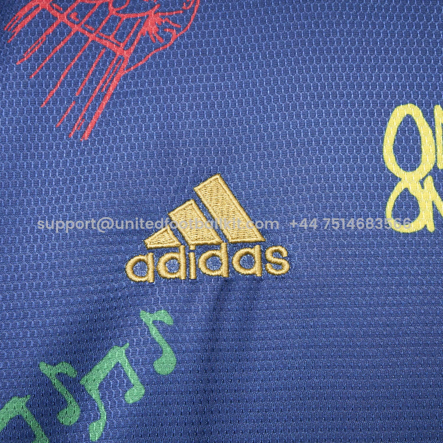 Unitedfootballkit.com | Ajax x B-O-B Marly 2025-26 40th Blue Special Edition Jersey - Fans Version -Customize Name, Number and Patch | Worldwide Shipping