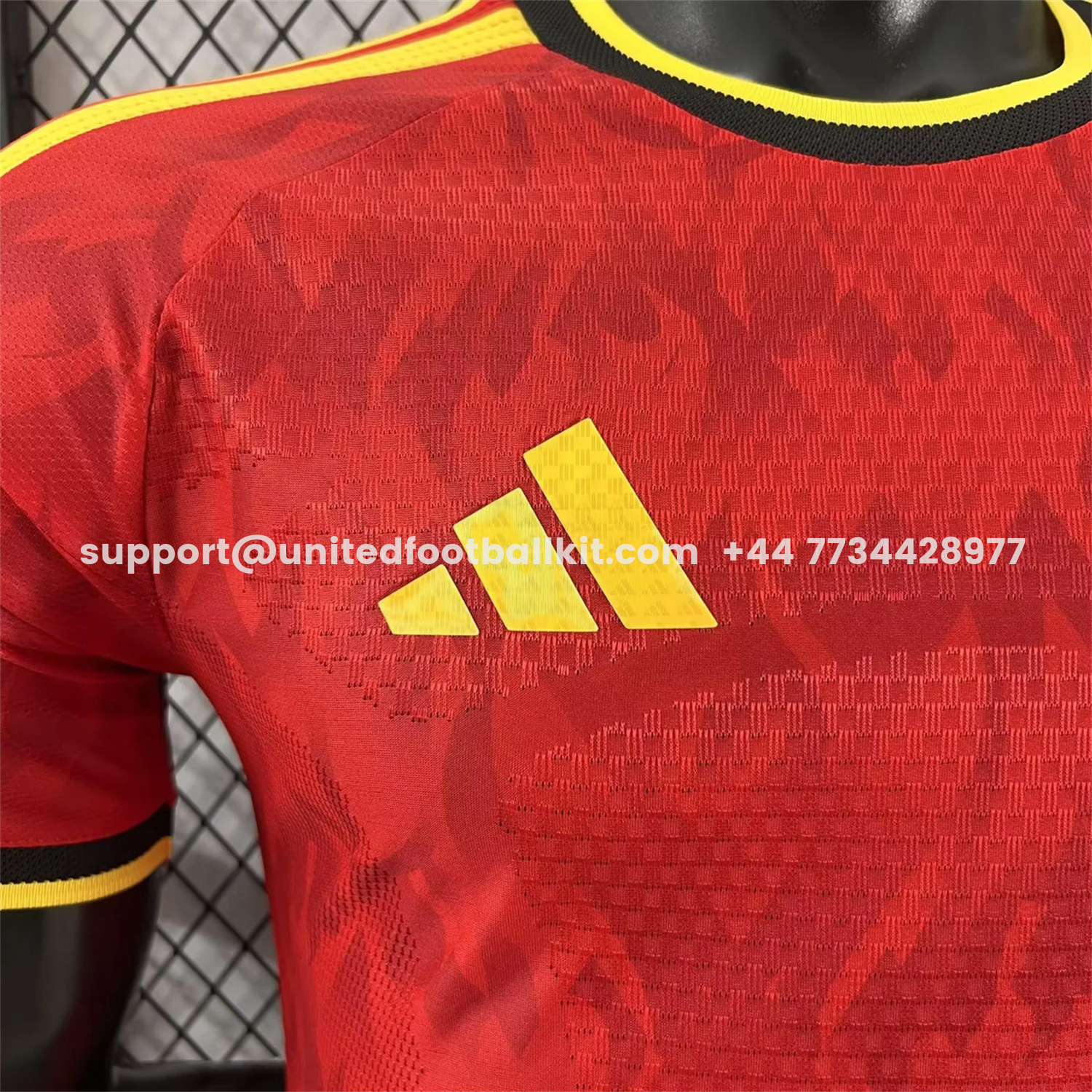 Unitedfootballkit.com | Belgium 2026 Home Jersey - Player Version -Customize Name, Number and Patch | Worldwide Shipping