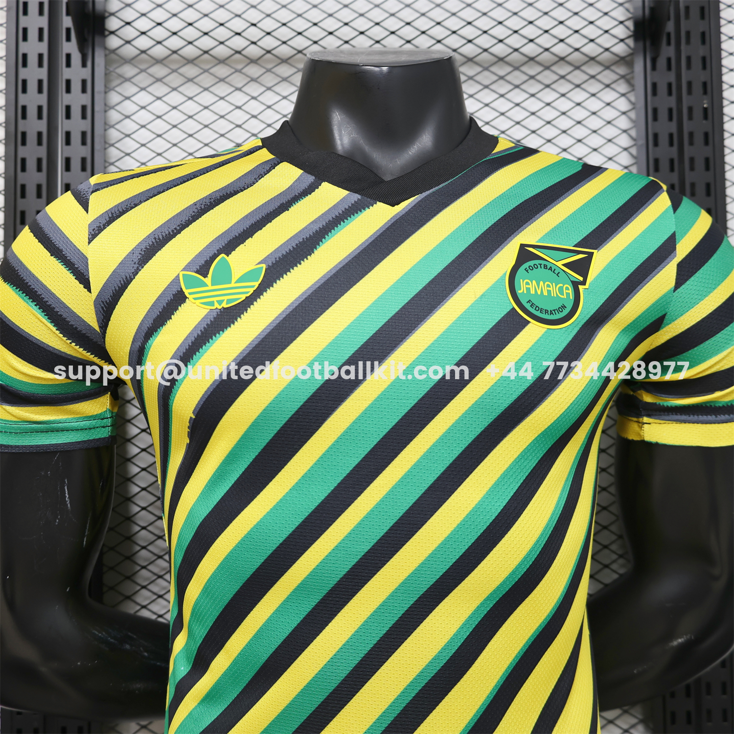 Unitedfootballkit.com | Jamaica 2026 Yellow-Green Twill Jersey - Player Version -Customize Name, Number and Patch | Worldwide Shipping