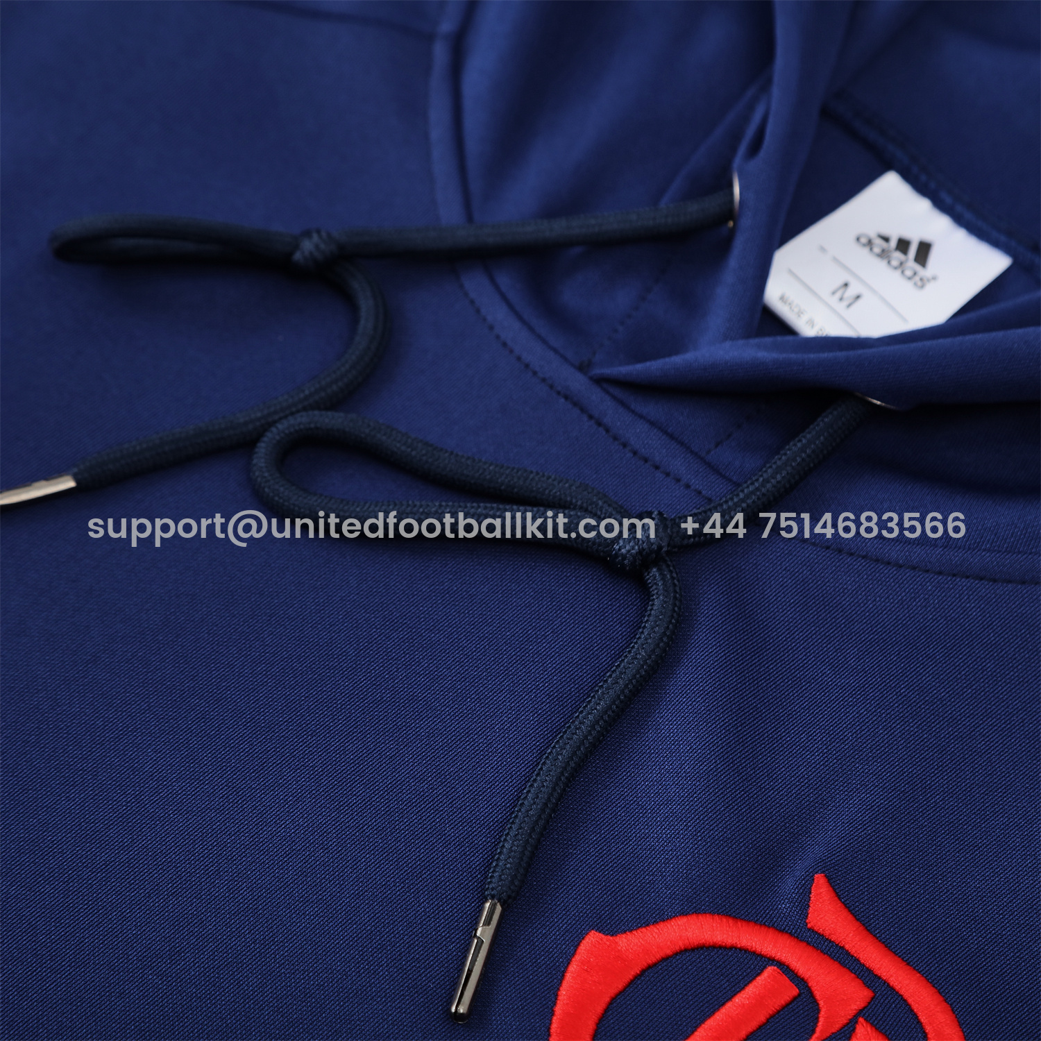 Unitedfootballkit.com | Flamengo 25-26 Training Hoodie Set - Royal Blue Top and Pants -Customize Name, Number and Patch | Worldwide Shipping