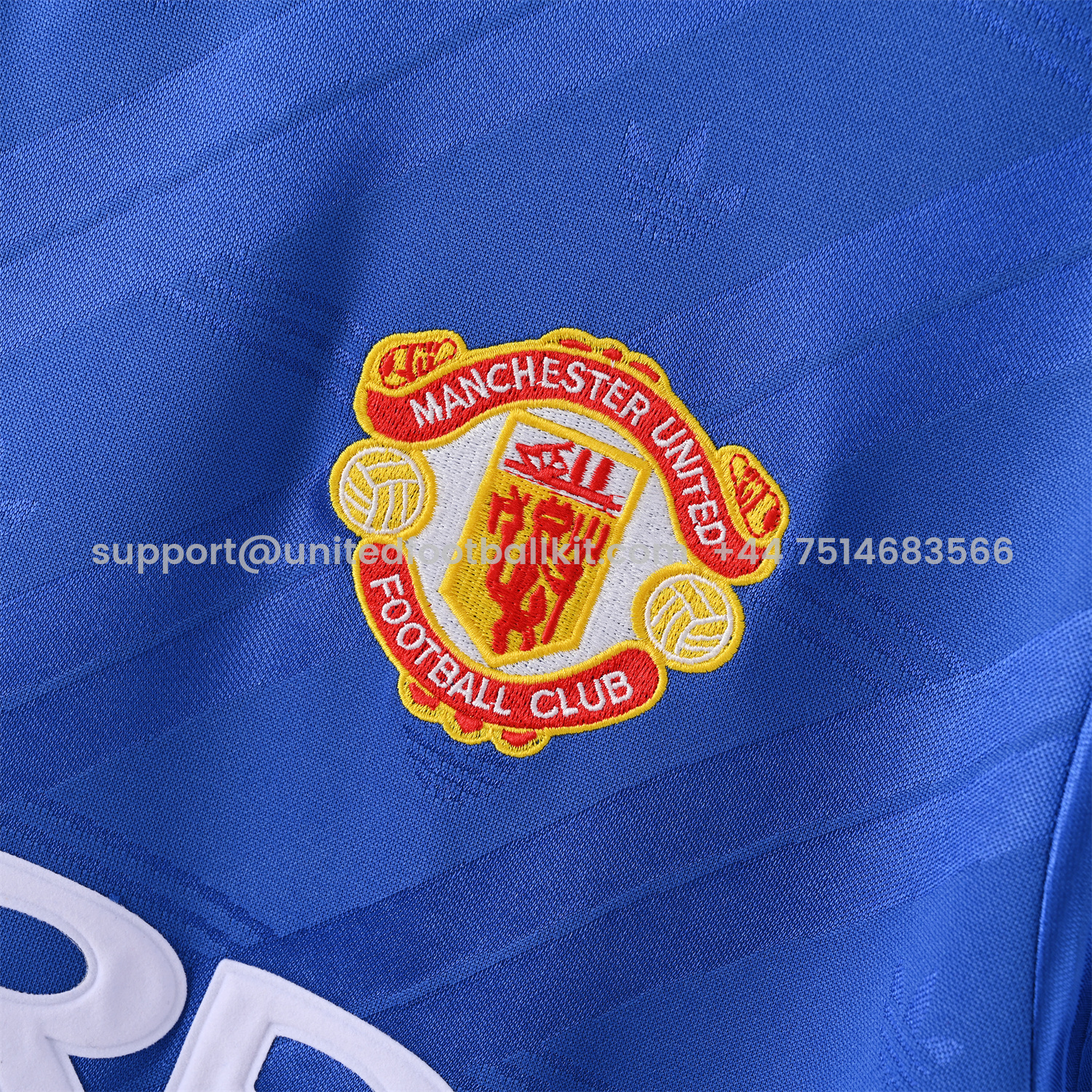 Unitedfootballkit.com | Retro Manchester United 86-88 Third Jersey -Customize Name, Number and Patch | Worldwide Shipping