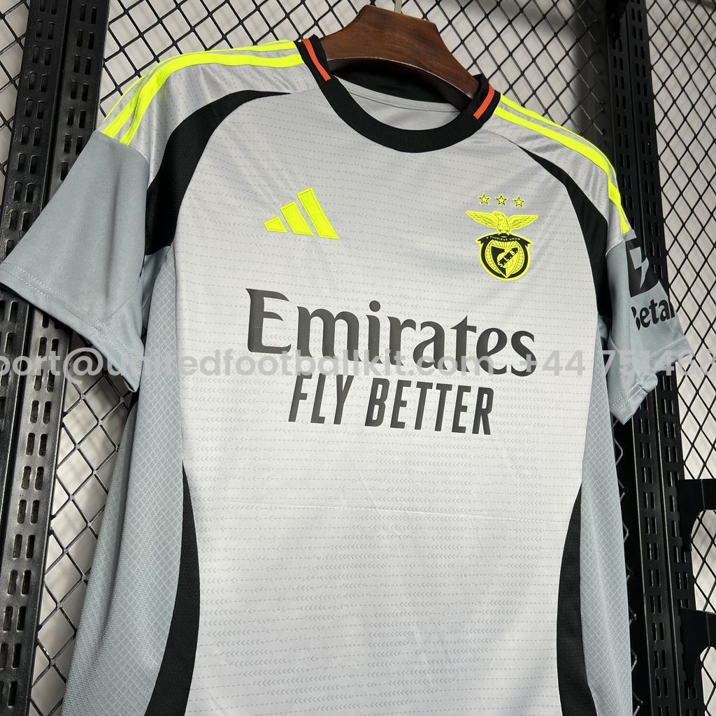 Unitedfootballkit.com | Benfica 24-25 Third Jersey - Fans Version -Customize Name, Number and Patch | Worldwide Shipping