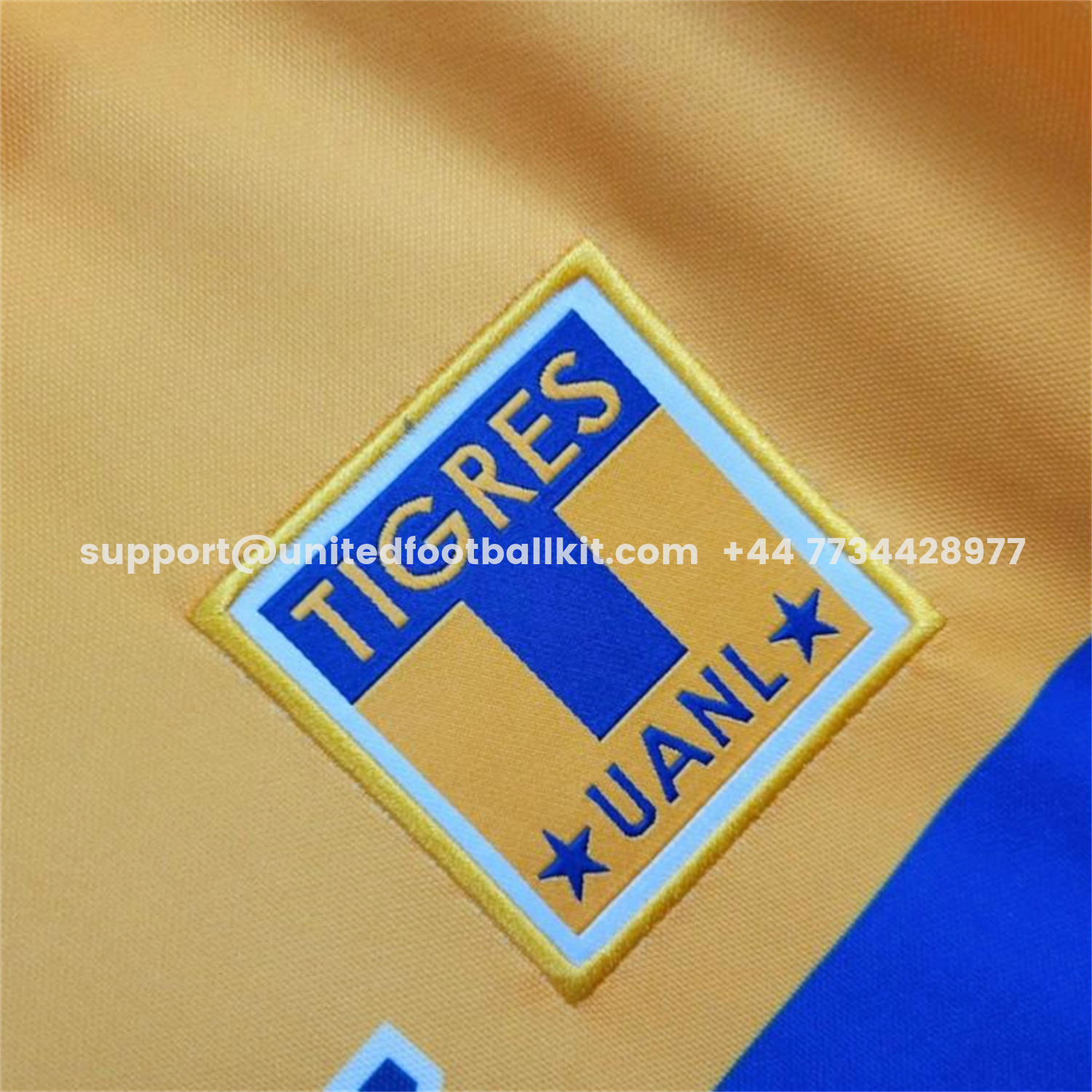 Unitedfootballkit.com | Retro Tigres UANL 2003-04 Home Jersey -Customize Name, Number and Patch | Worldwide Shipping