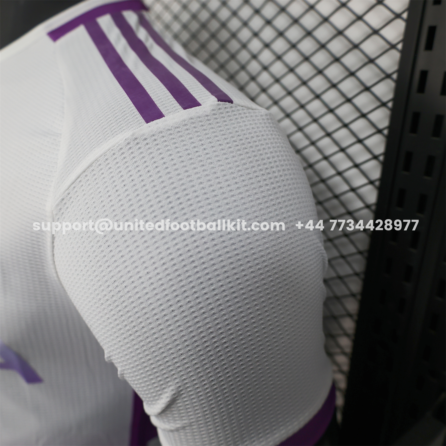 Unitedfootballkit.com | Algeria 25-26 White Purple Gradient with Hexagonal Pattern Jersey - Player Version -Customize Name, Number and Patch | Worldwide Shipping