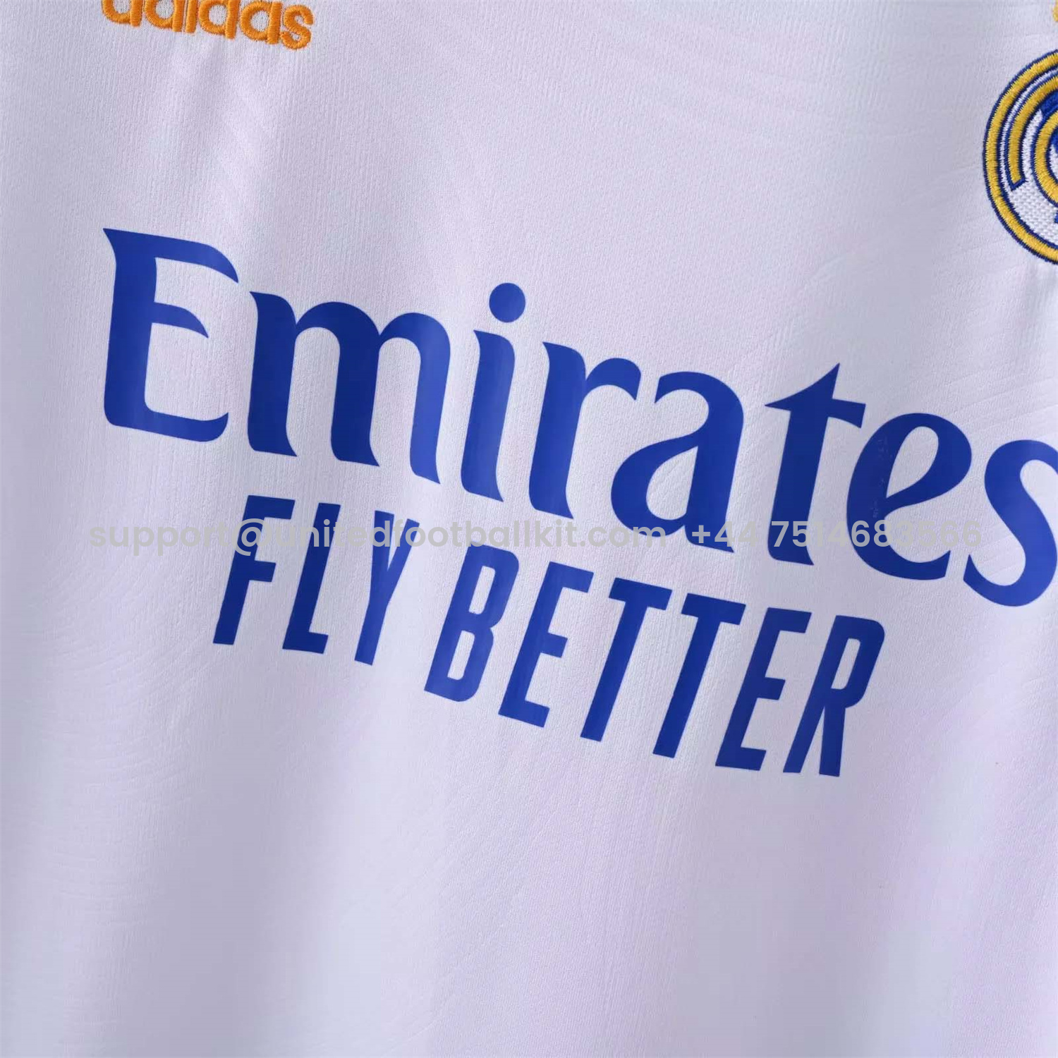 Unitedfootballkit.com | Retro Real Madrid 21-22 Home Long Sleeve Jersey -Customize Name, Number and Patch | Worldwide Shipping
