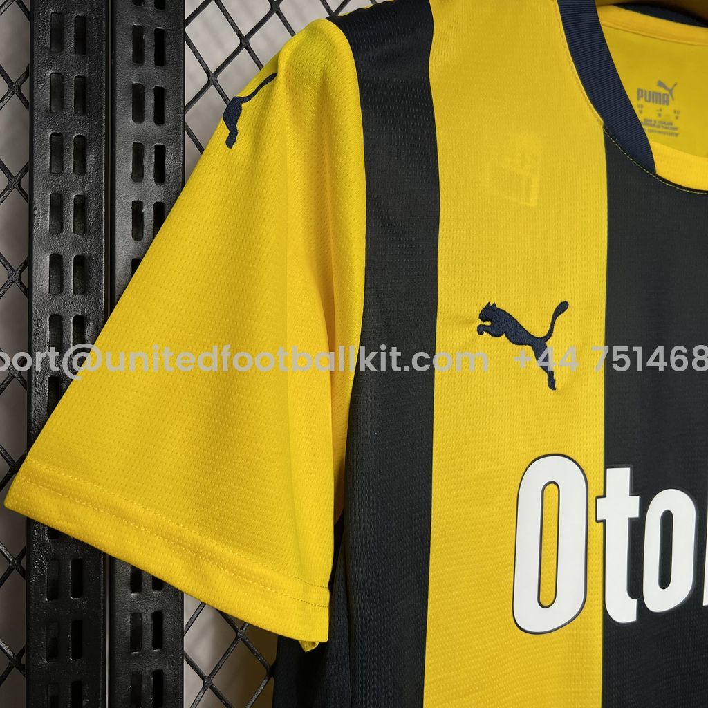 Unitedfootballkit.com | Fenerbahce 24-25 Home Stadium Jersey - Fans Version -Customize Name, Number and Patch | Worldwide Shipping