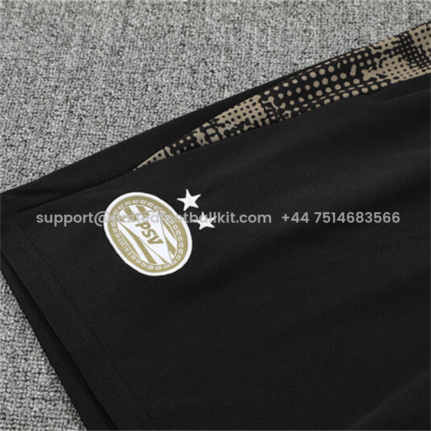 Unitedfootballkit.com | PSV Eindhoven 25-26 Short-Sleeve Training Set - Army Green Top & Black Shorts -Customize Name, Number and Patch | Worldwide Shipping