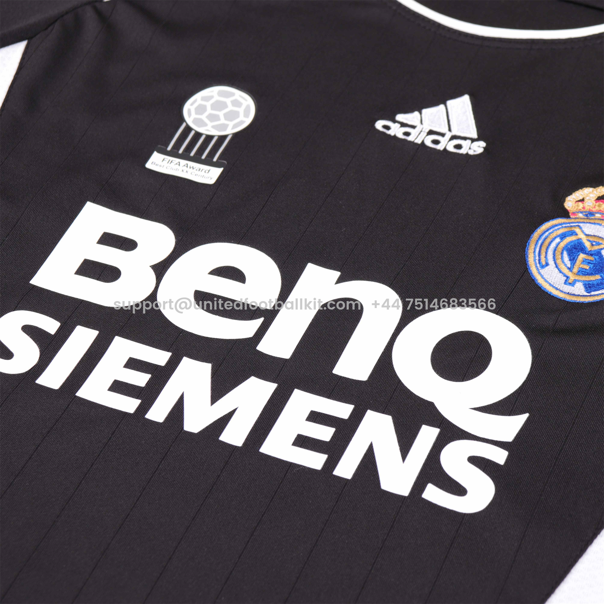 Unitedfootballkit.com | Retro Real Madrid 2006-07 Third Kids Kit -Customize Name, Number and Patch | Worldwide Shipping